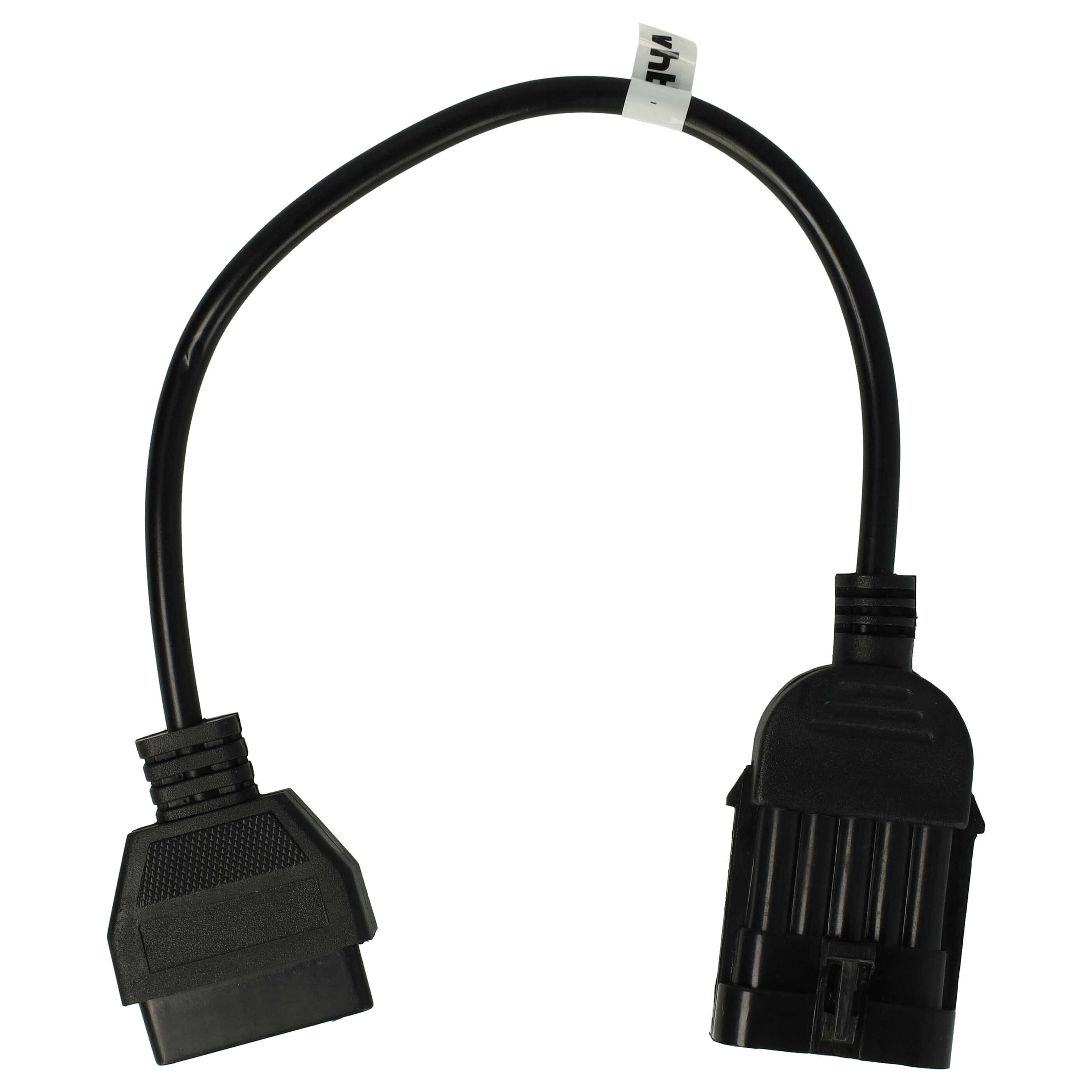 vhbw OBD2 Adapter 10Pin OBD1 to OBD2 suitable for Opel -Bj 1997 Astra Vehicle - 30 cm