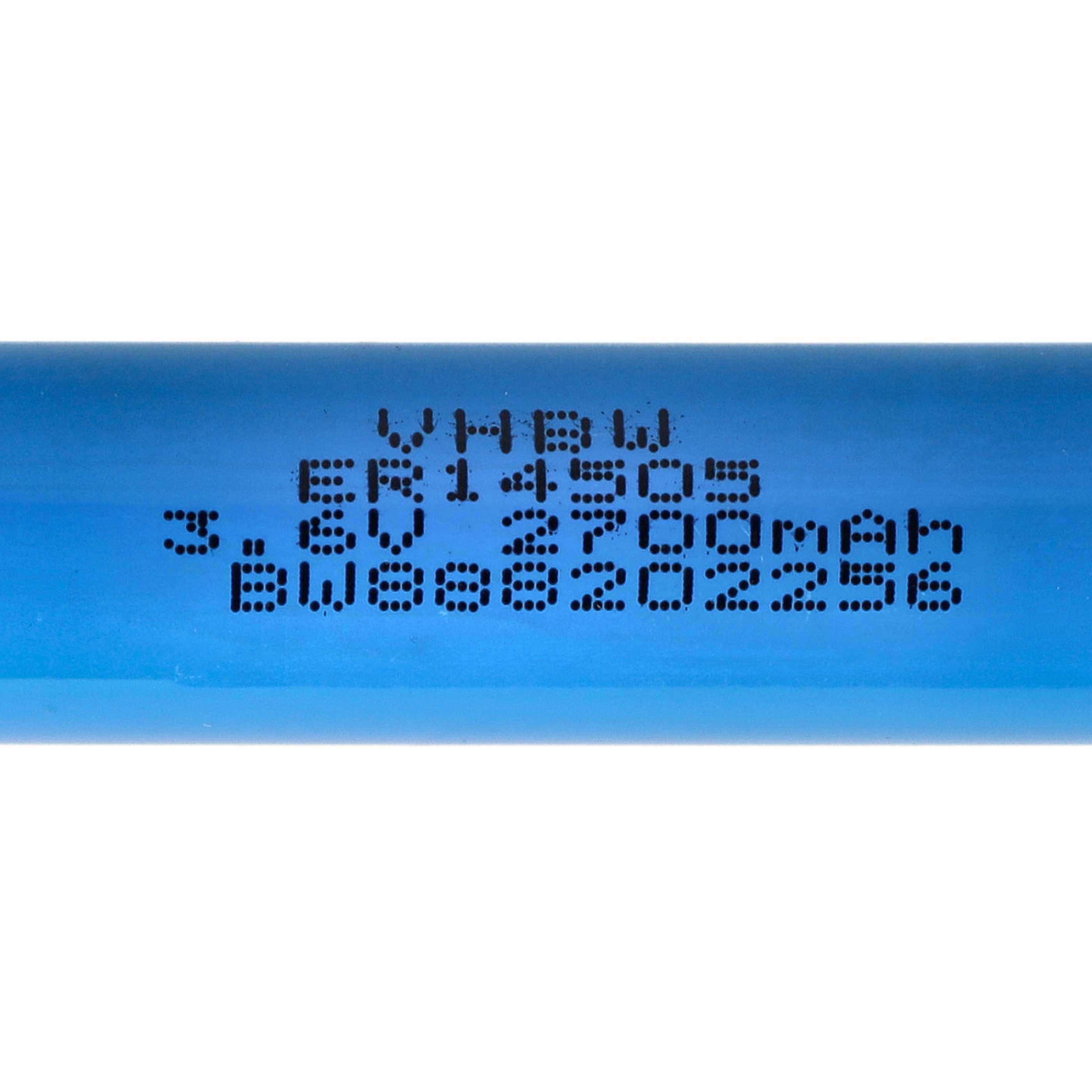 5x Bateria ER14505 Viessmann - 2700 mAh 3,6 V Li-SOCl2
