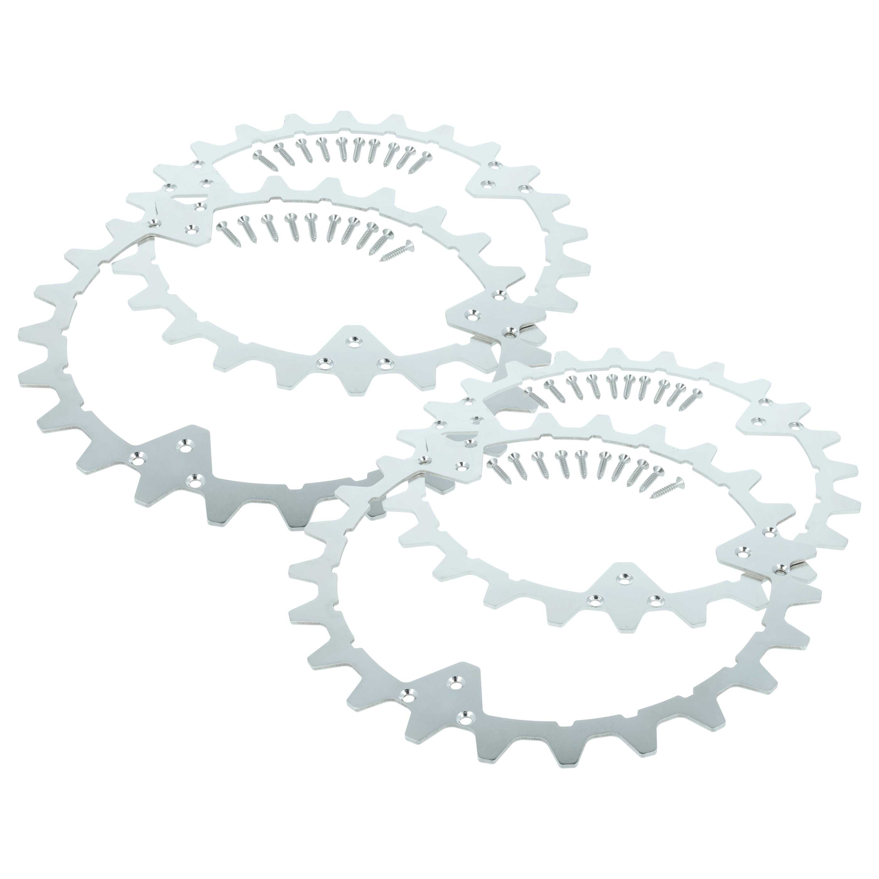 4x Spikes suitable for Husqvarna Automower 320, 420, 430X, 450X Robot Mower - Stainless Steel, 24 Teeth