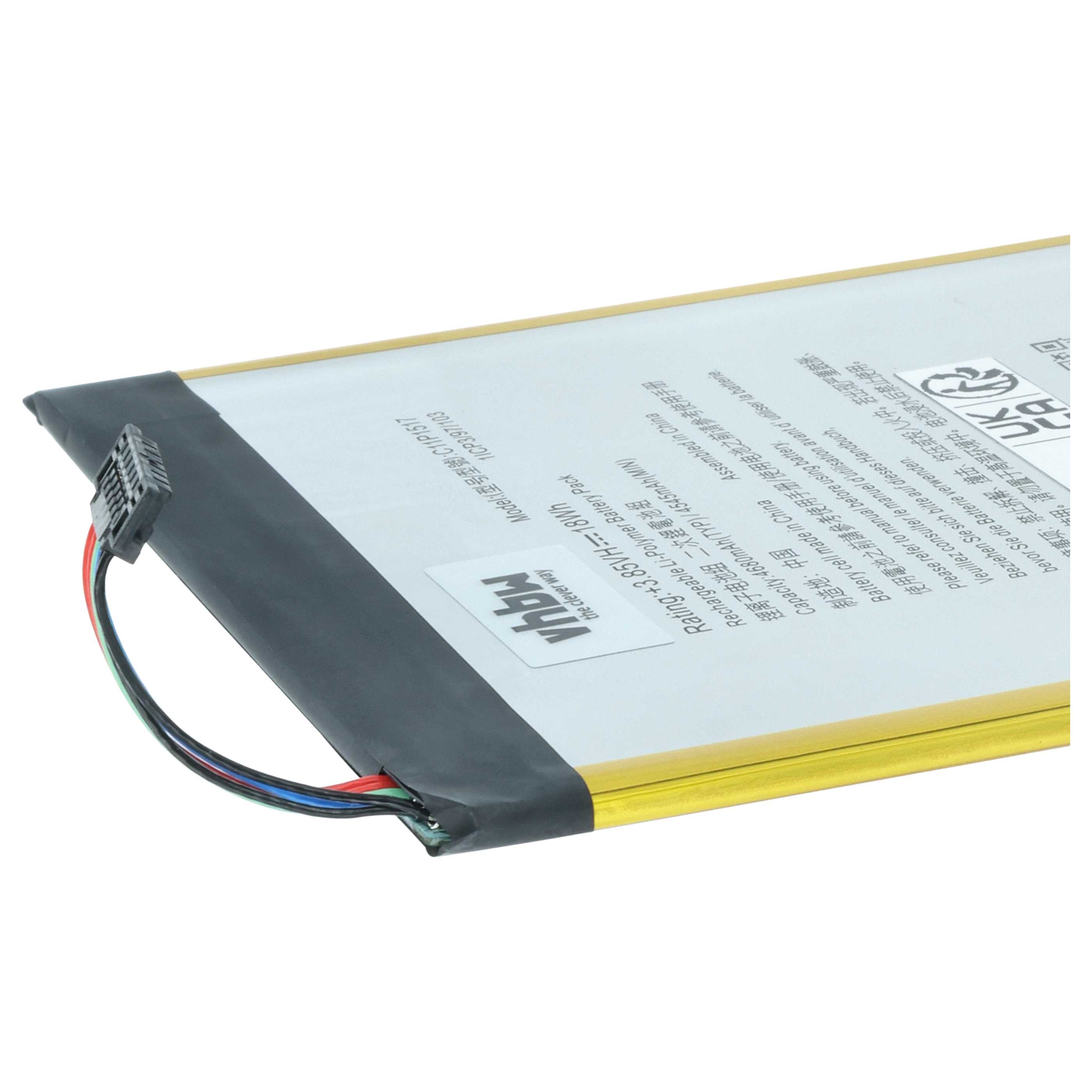 Batteria per tablet sostituisce Asus C11P1517, 0B200-01580200 - 4650mAh 3,85V Li-Poly
