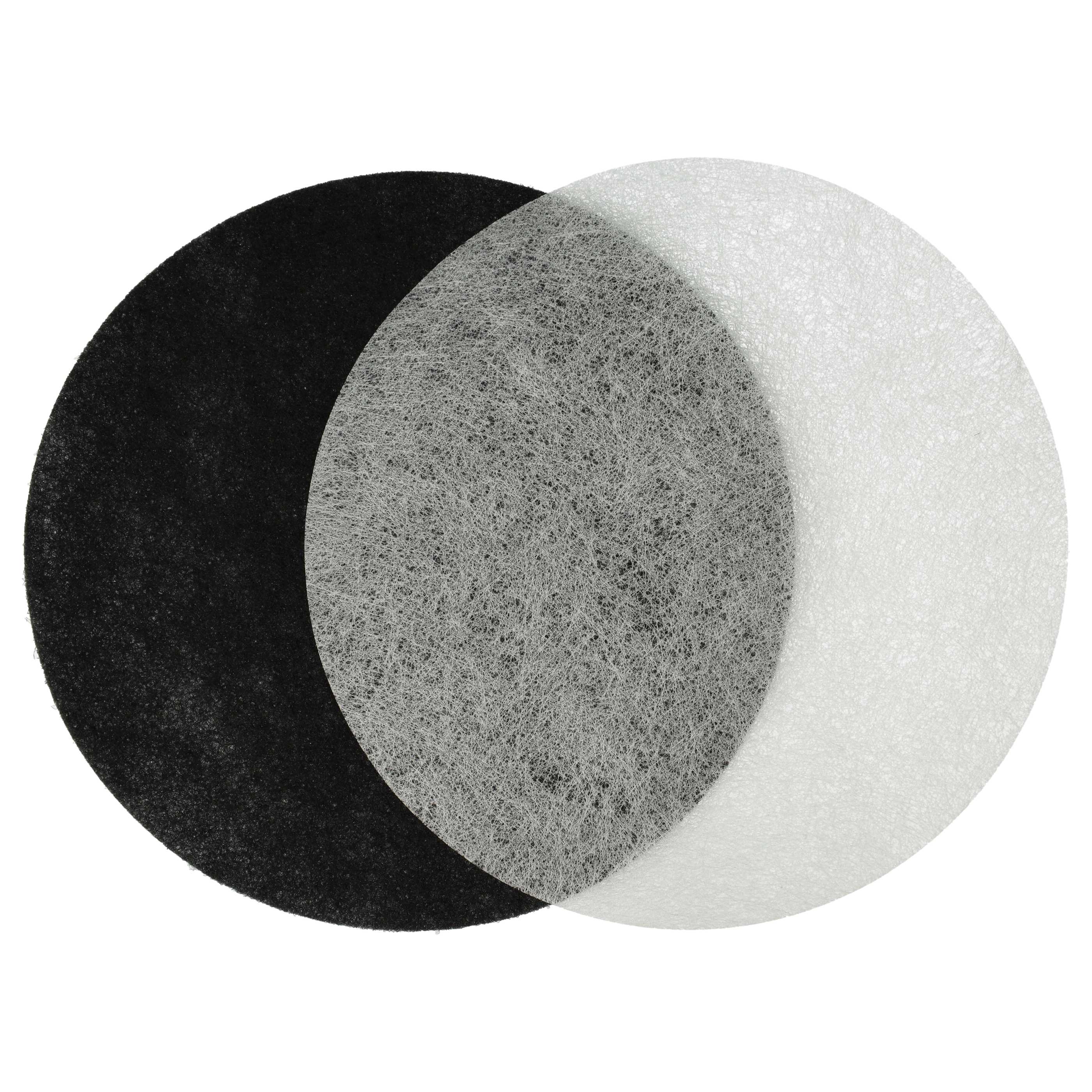 6x filtre à charbon actif, 6x filtre à graisses remplace Moulinex AD-5 pour friteuse 