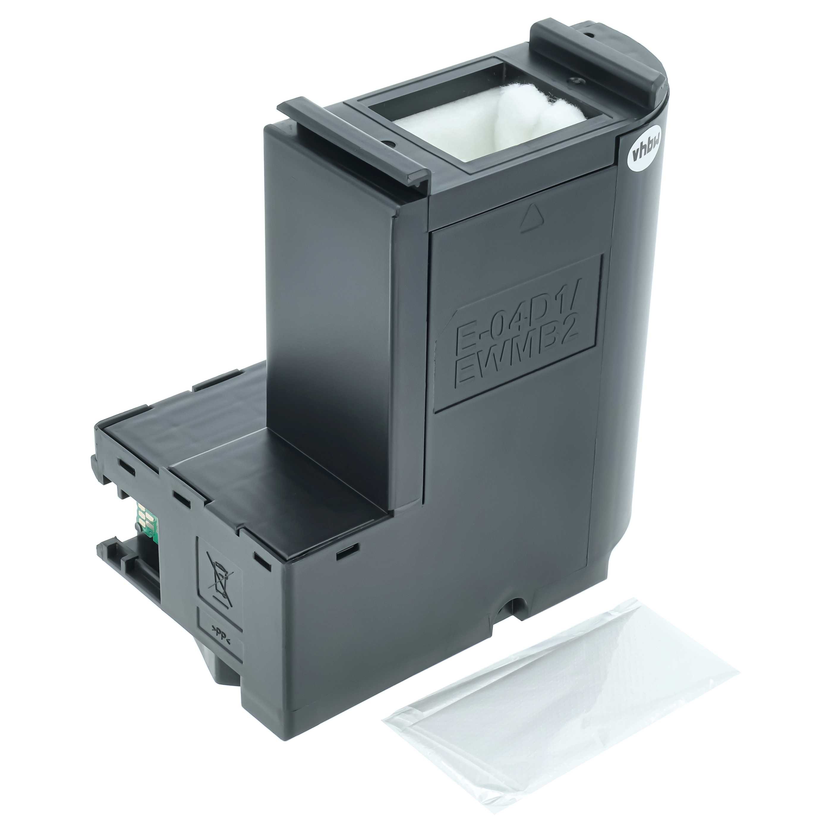 Waste Ink Container replaces Epson T04D1 for Epson Inkjet Printer - Black