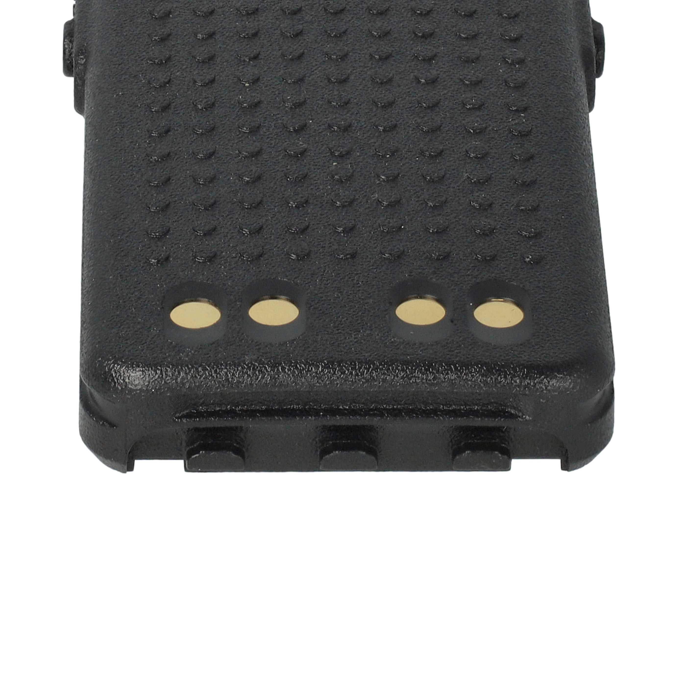 Radio 10x Battery replaces Motorola PMNN4511A, PMNN4440, PMNN4502A, PMNN4440AR - 1600 mAh 7.4 V Li-Ion