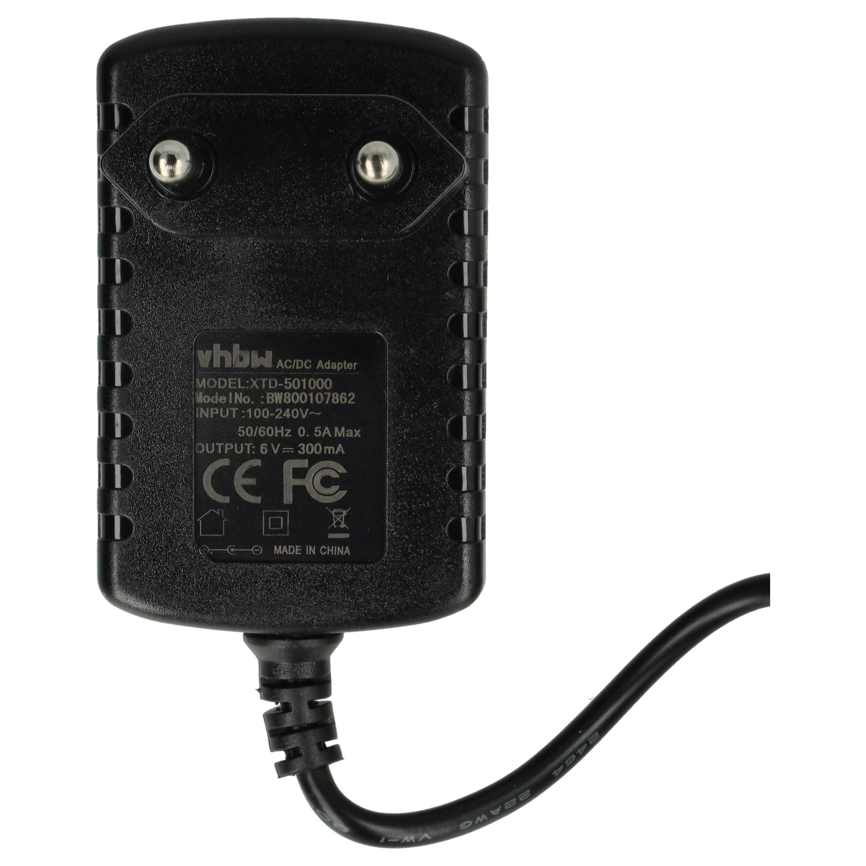 Mains Power Adapter replaces Sharp EA-28A, SH-MX15W EU for Sharp Receipt Printing Calculator - 9.1 cm