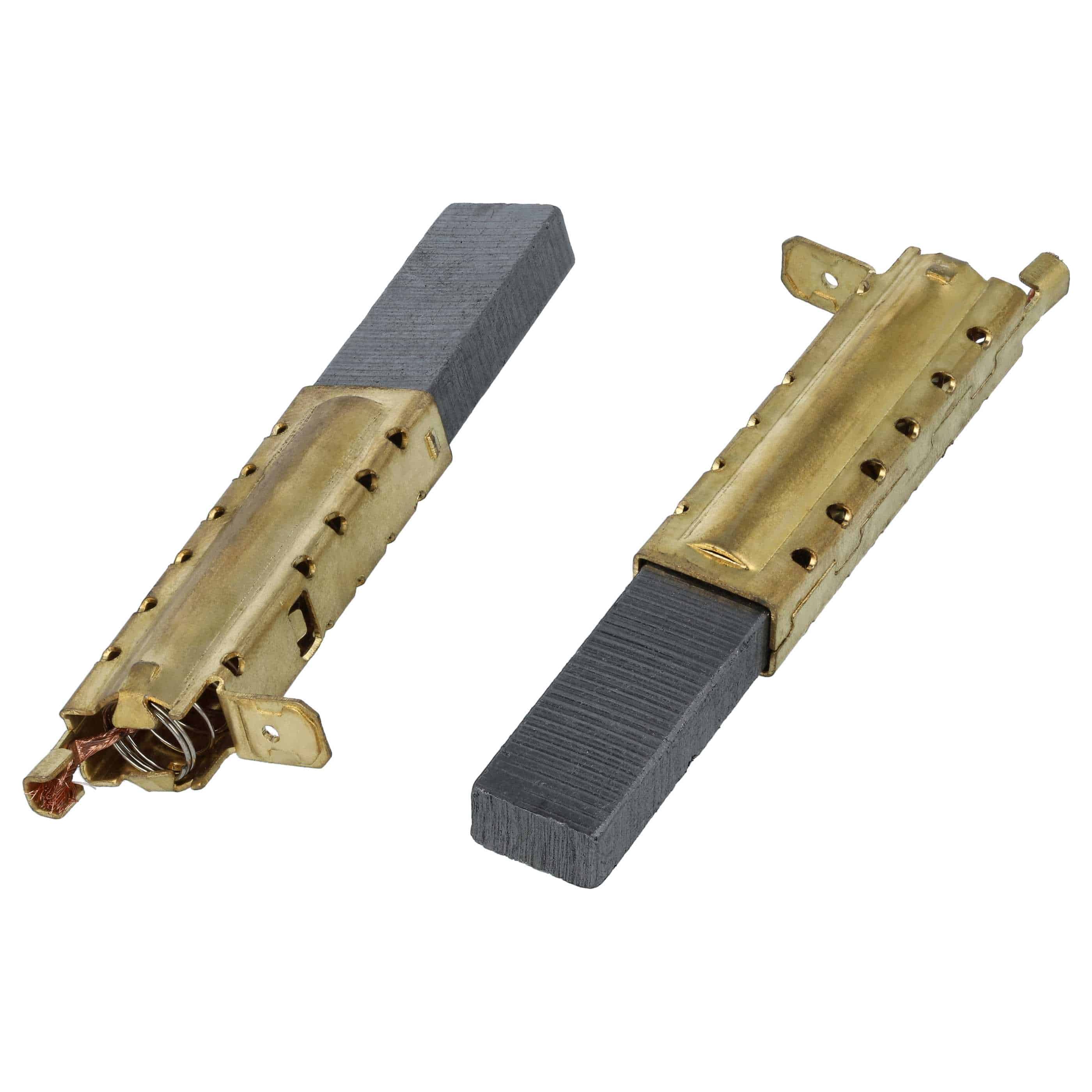 2x Szczotka węglowa zam. Festool 625316 + uchwyt i końcówka kablowa, 6,2 x 11 x 32 mm