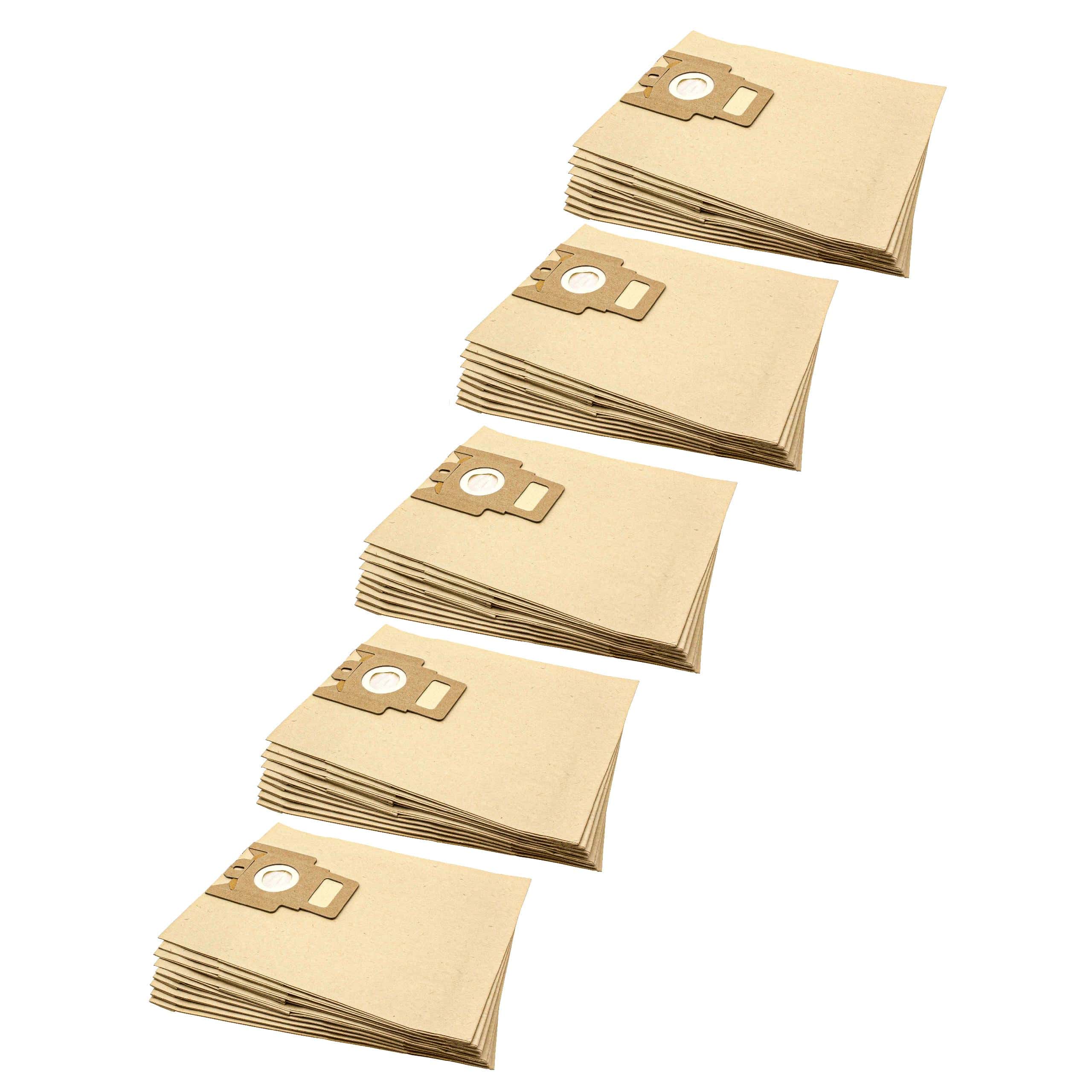 50x Sac remplace Adix MI 105, MI 170, MI 160 pour aspirateur Satrap - papier