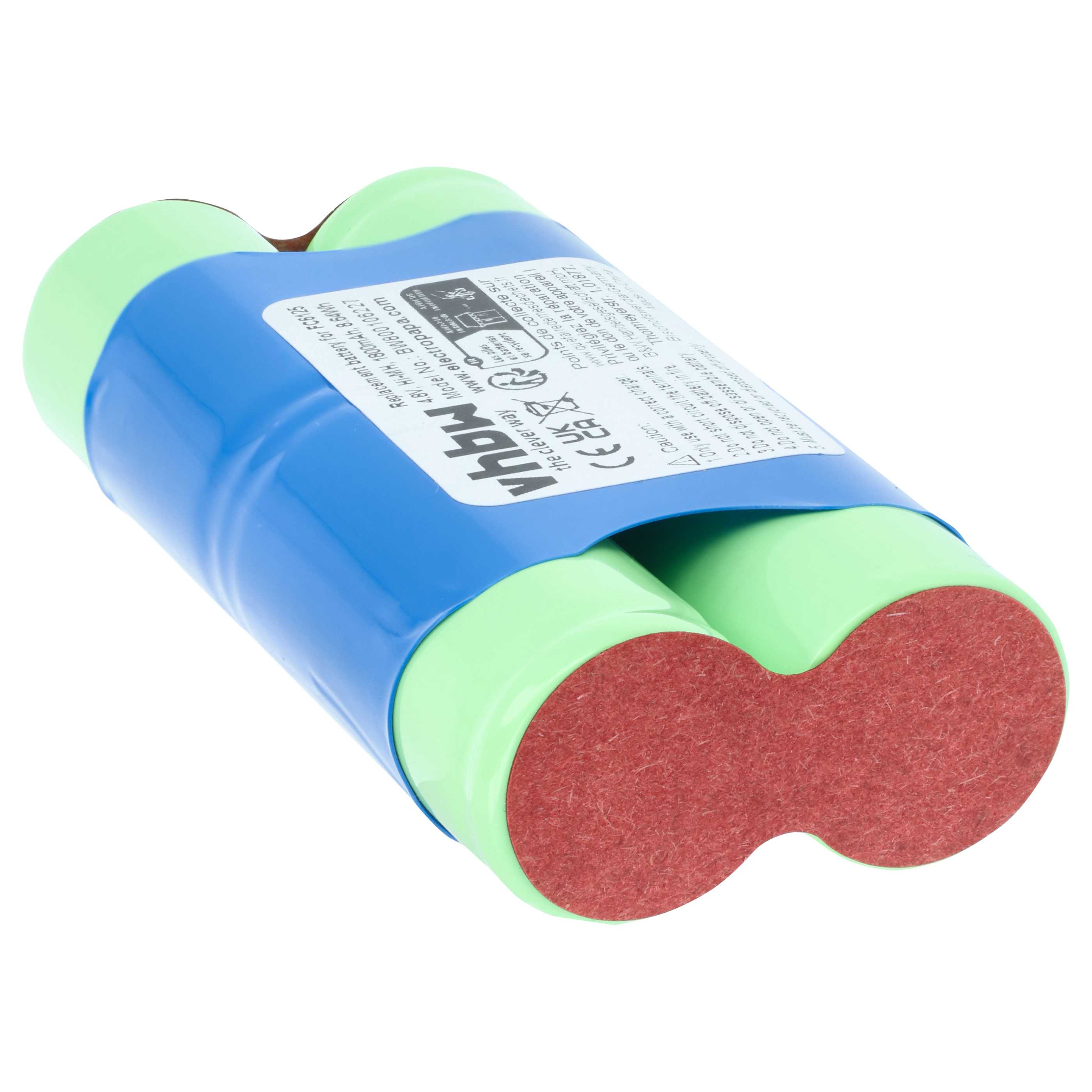 Battery replaces Philips 422245945563 for Philips 1800mAh, 4.8V, NiMH
