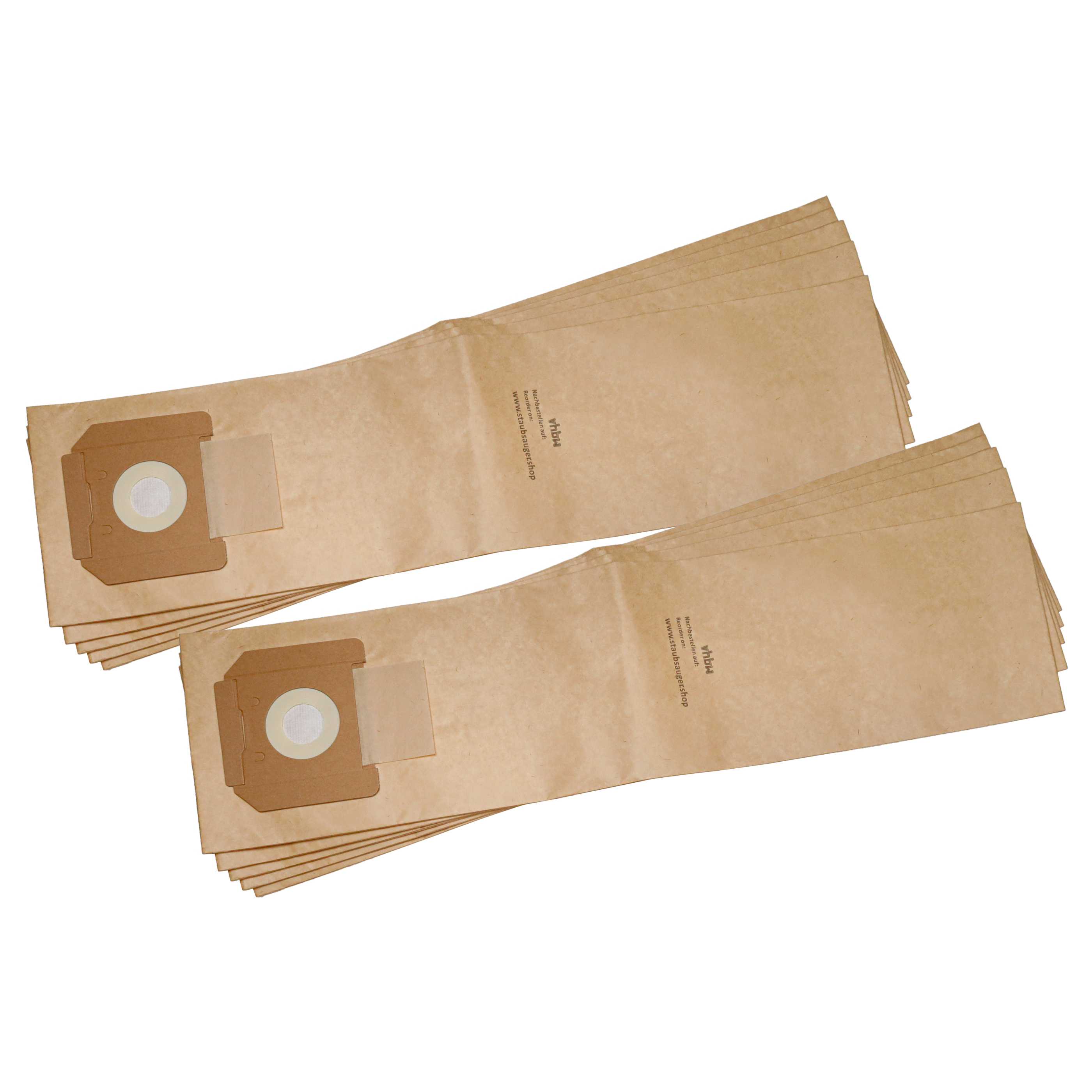 10x Staubsaugerbeutel als Ersatz für Kärcher 6.904-208, 6.904-208.0, 6.904208.0 für Kärcher Staubsauger - Papier