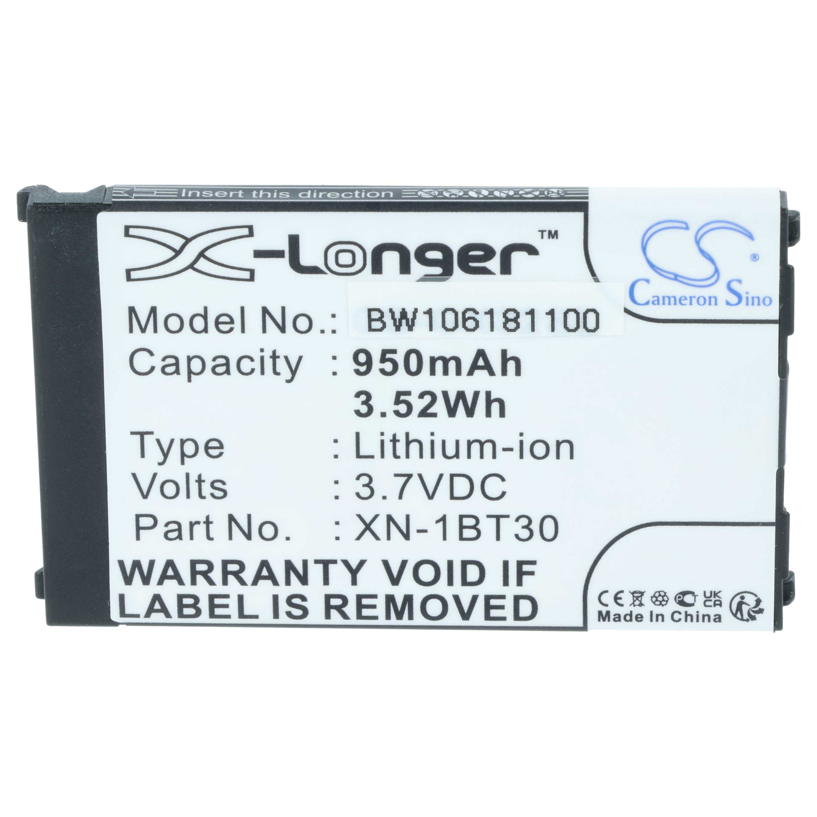 Akumulator do telefonu smartfona zamiennik Sharp XN-1BT30, CE-BL150 - 950 mAh 3,7 V Li-Ion