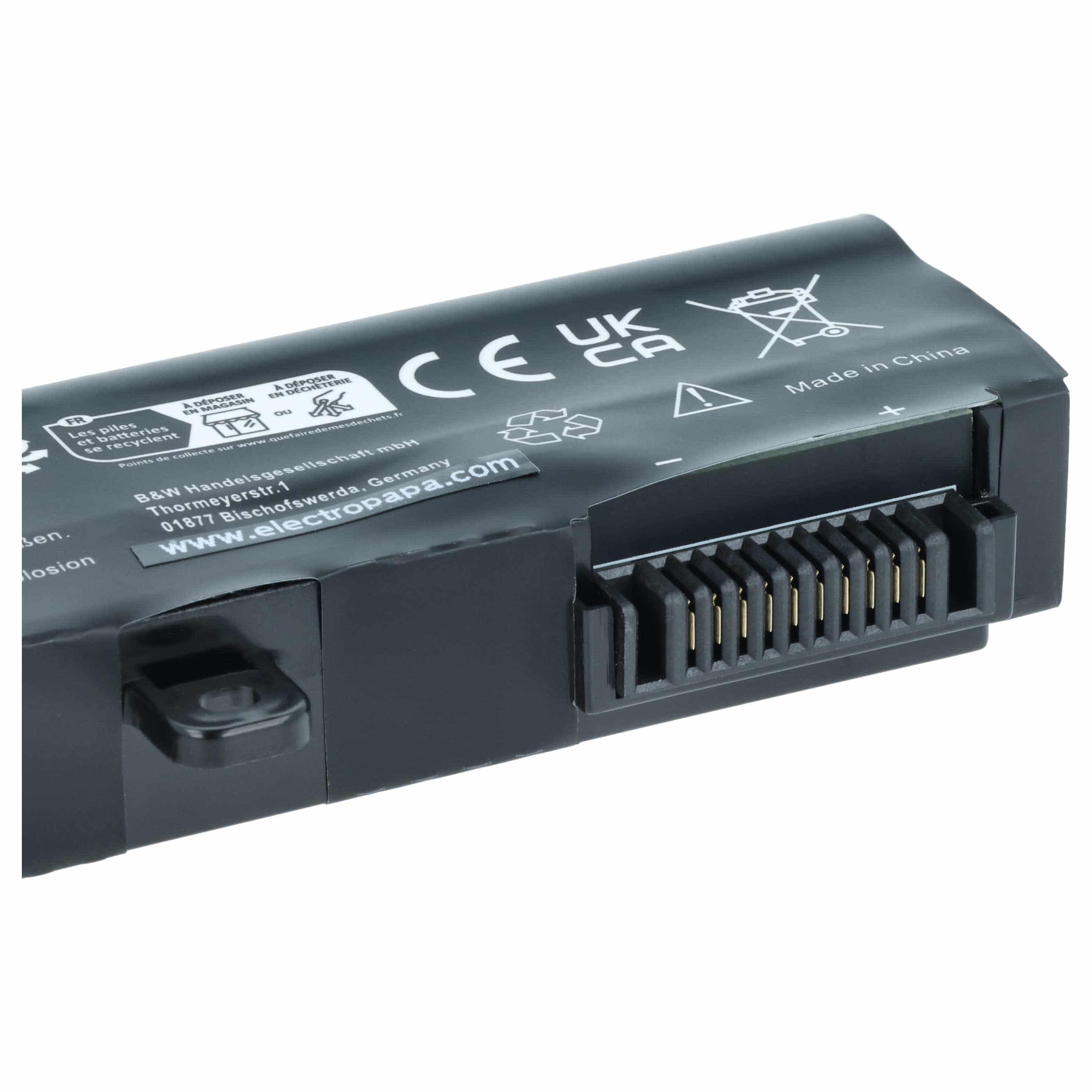 Akumulator do laptopa zamiennik MSI 3ICR19/66-2, BTY-M6H - 4400 mAh 10,8 V Li-Ion