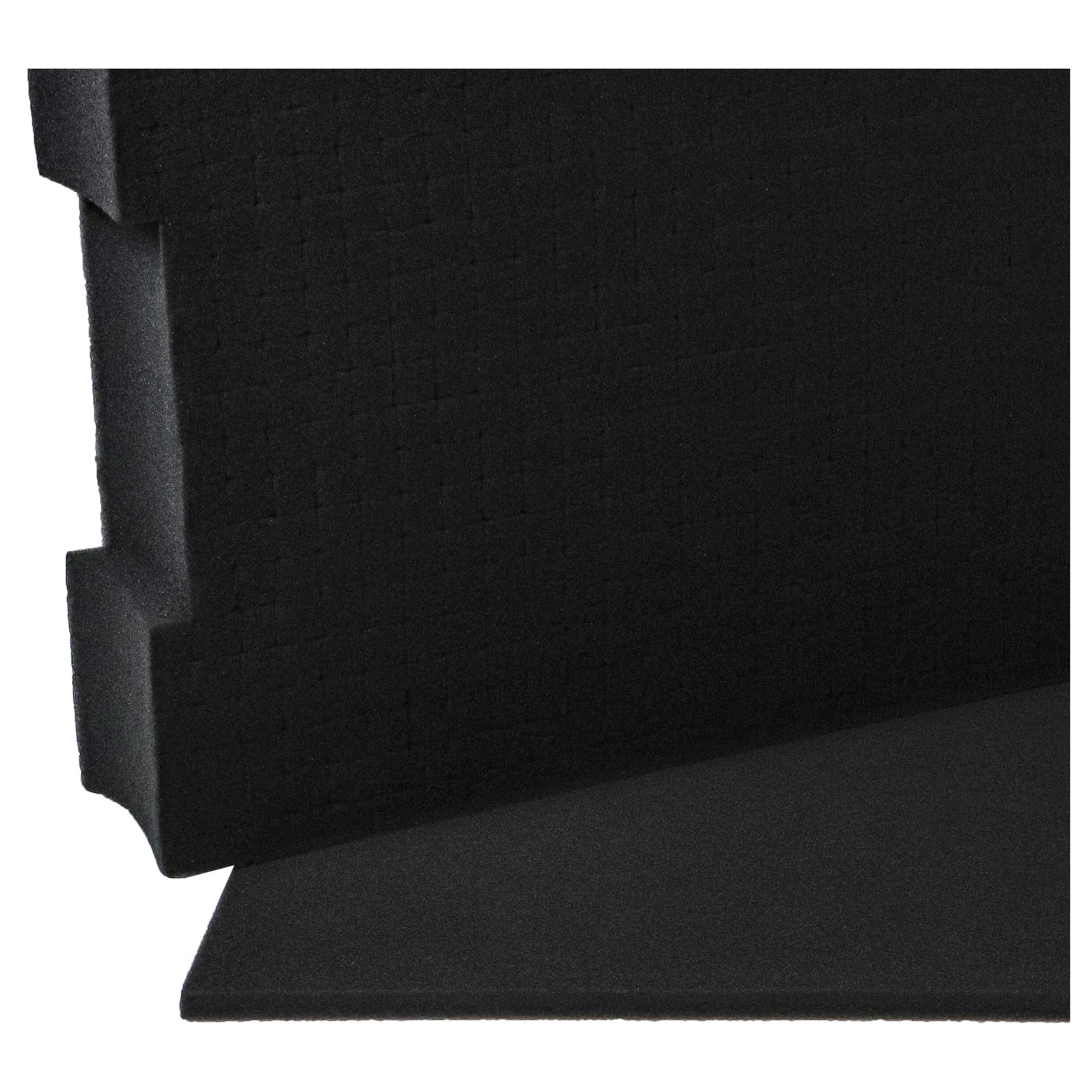 2x Foam Insert with Base Panel replaces Bosch 1600A001S1, 1 600 A00 1S1 for Bosch Toolbox - foam