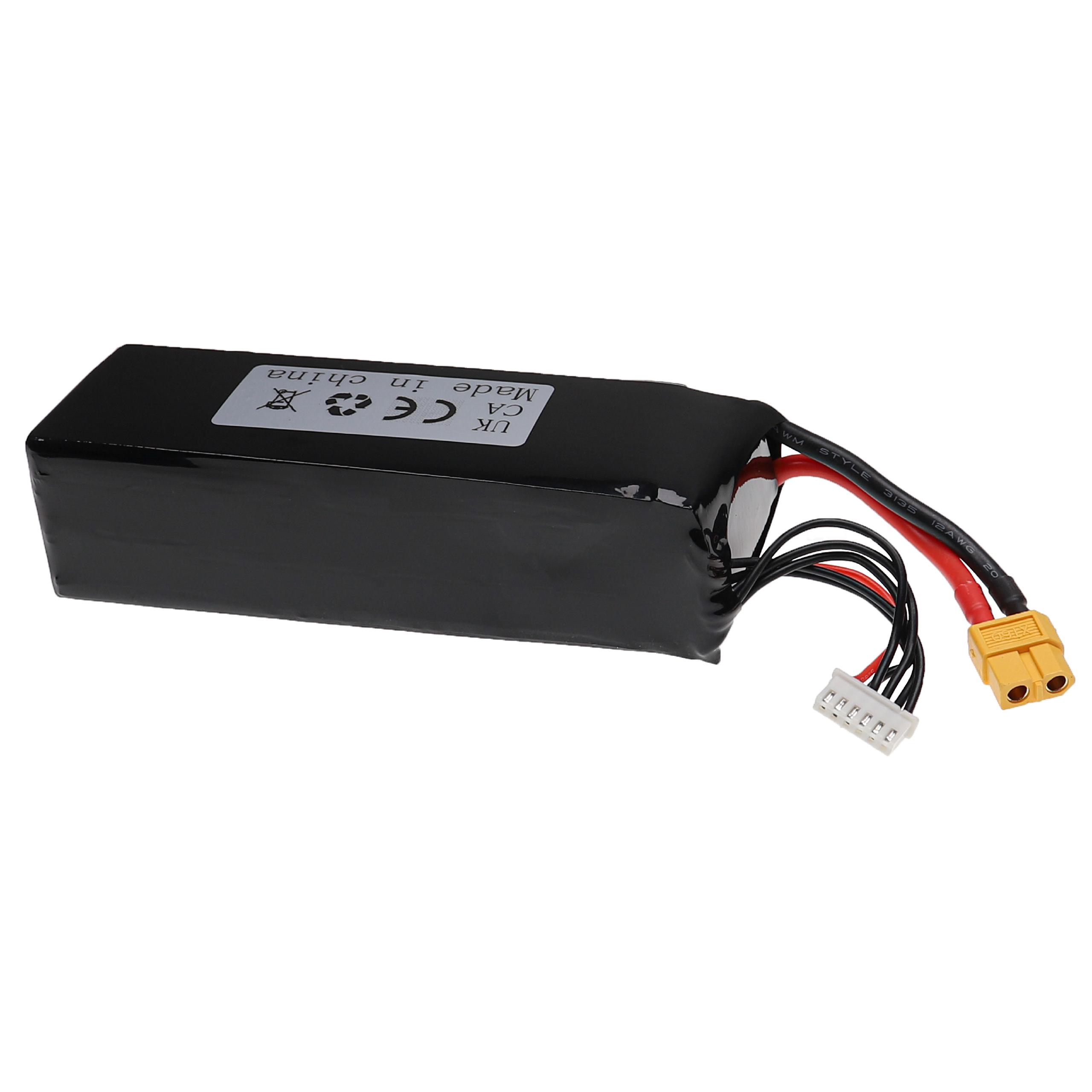 Batterie modèle radio-télécommandé - 3500mAh 18,5V Li-polymère, XT60