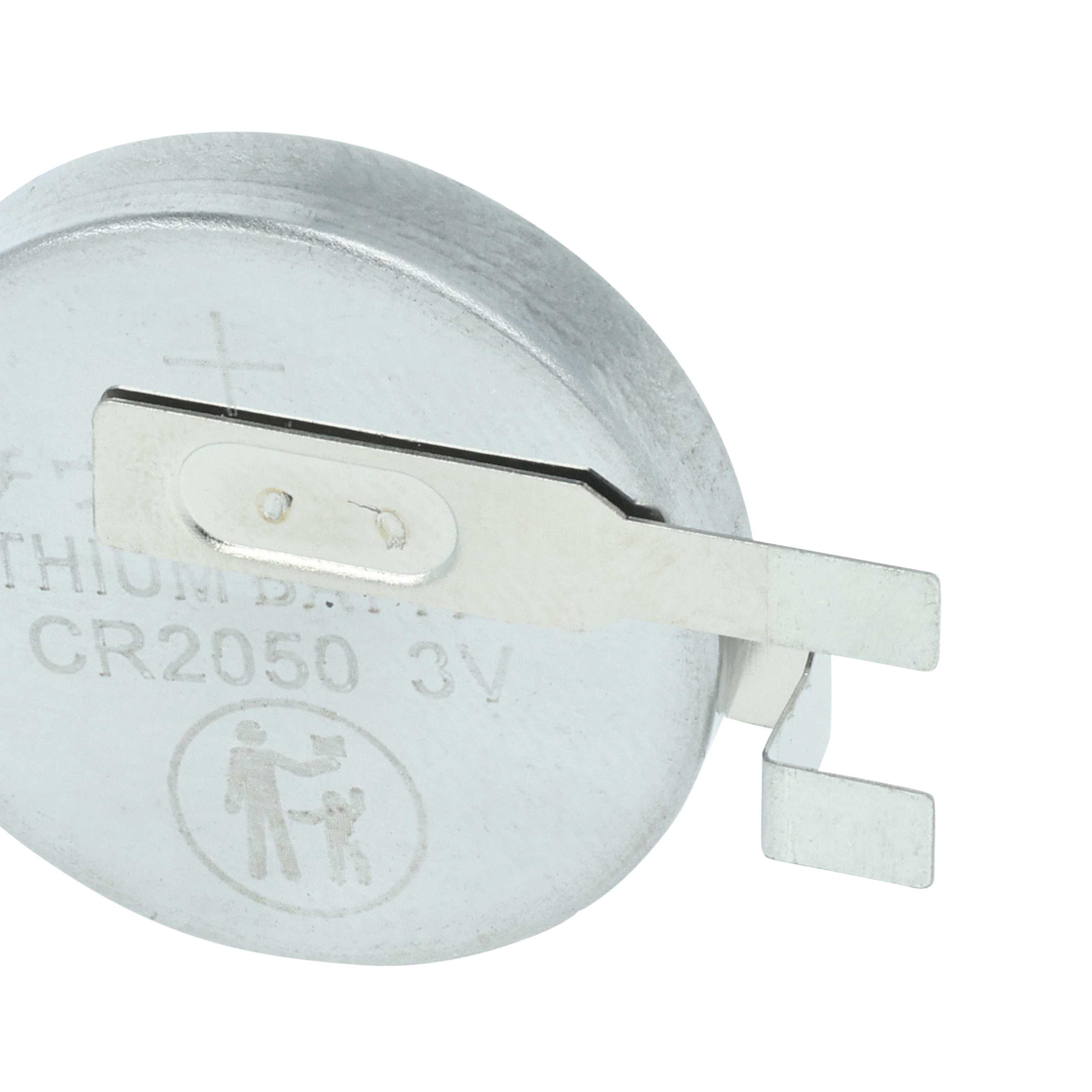 10x Button Cell Battery Type Maxell CR2050HR for Model Building Solar Lamps etc. - 0.35 Ah 3 V Li-Ion
