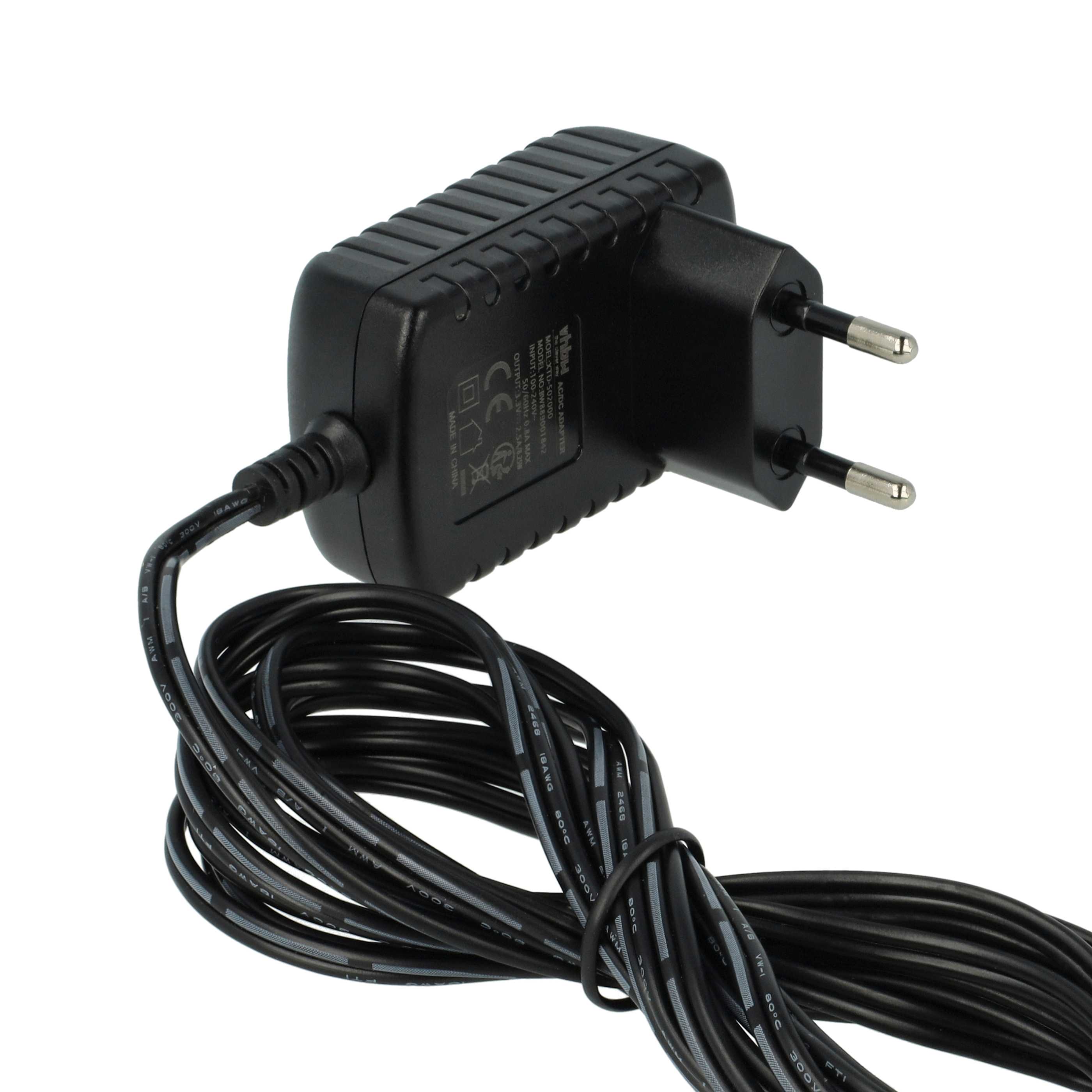 Mains Power Adapter suitable for Tondeo ECO Ceramic, Plus Black Electric Hair Trimmer - 10 cm