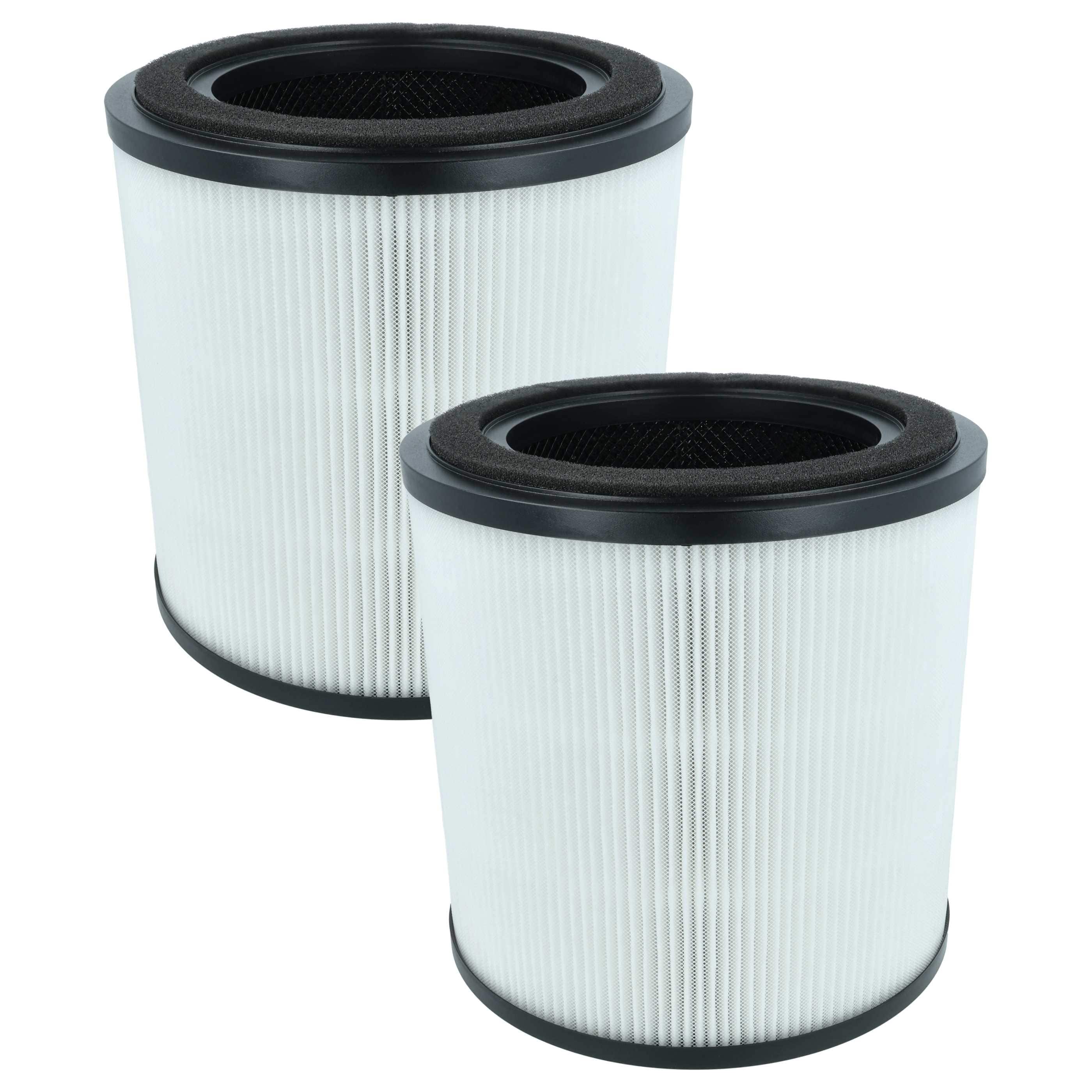 2x Filter as Replacement for Bosch 4062321717995, 7733702201 - Pre Filter + HEPA + Activated Carbon