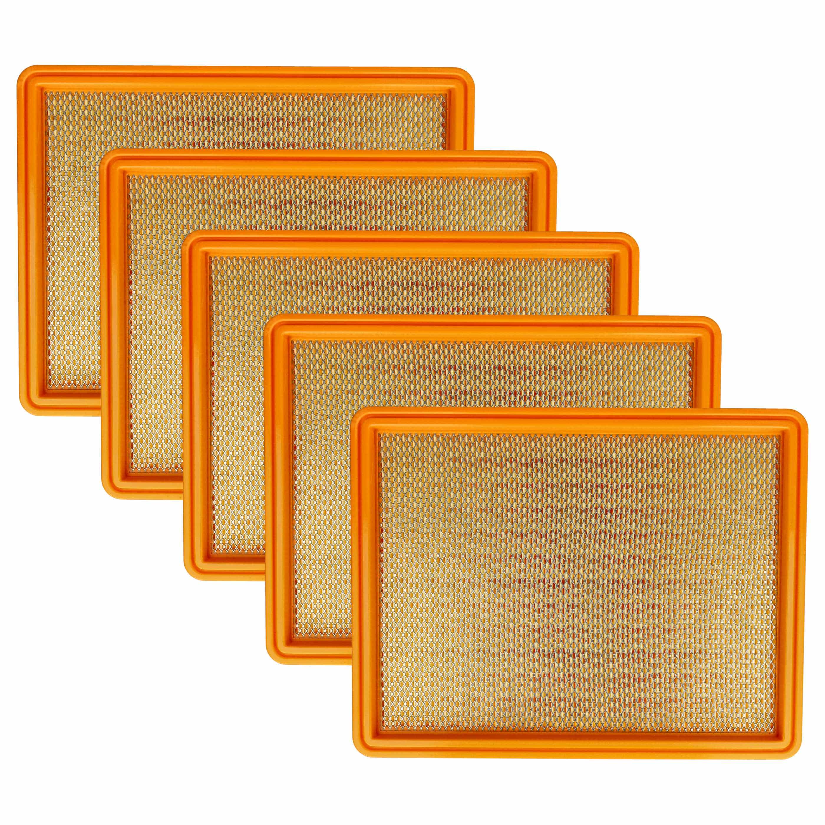5x Filtro reemplaza Kärcher 5.731-020.0 para aspiradora Würth