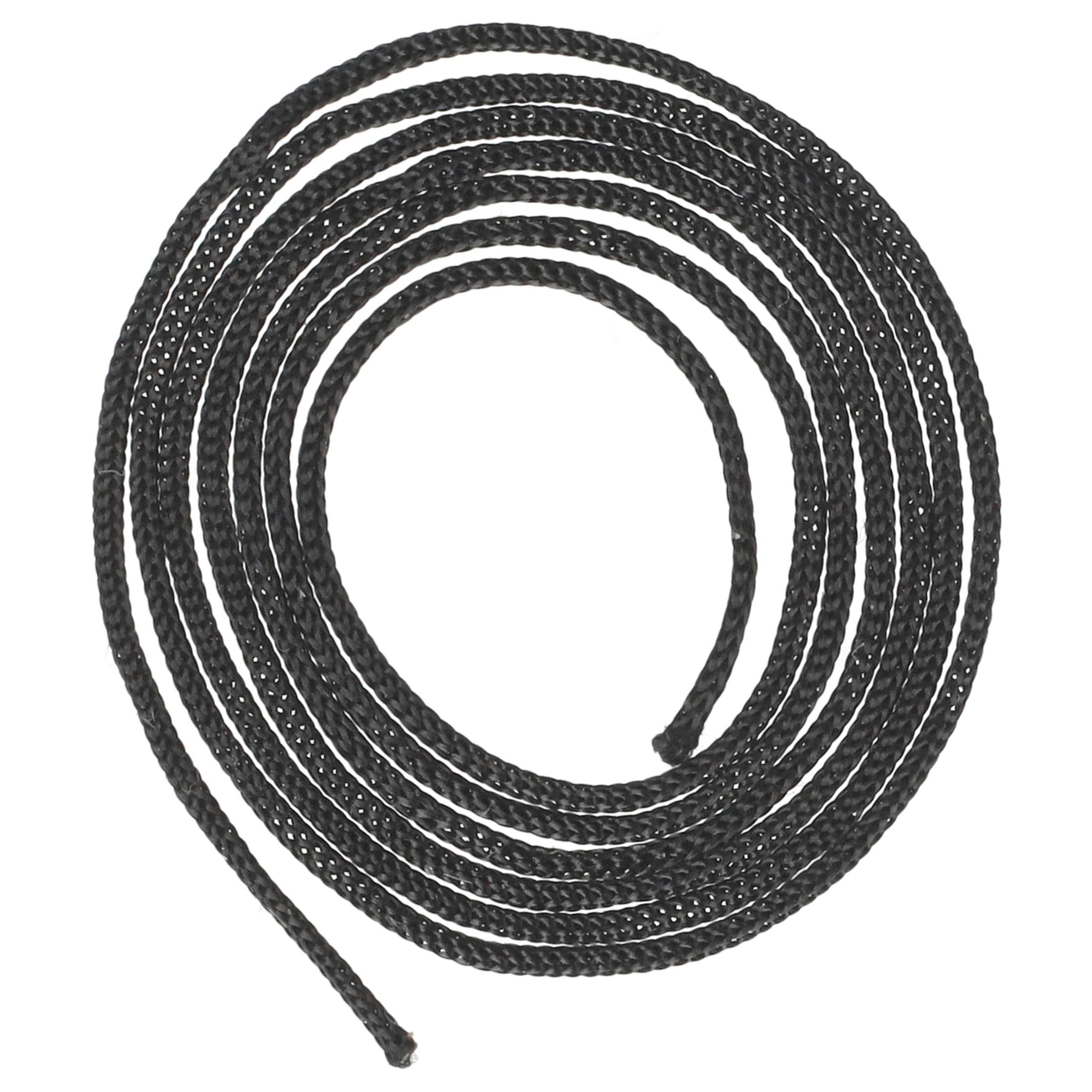 Bouchon d'objectif 46 mm - Prise centrée, plastique, noir