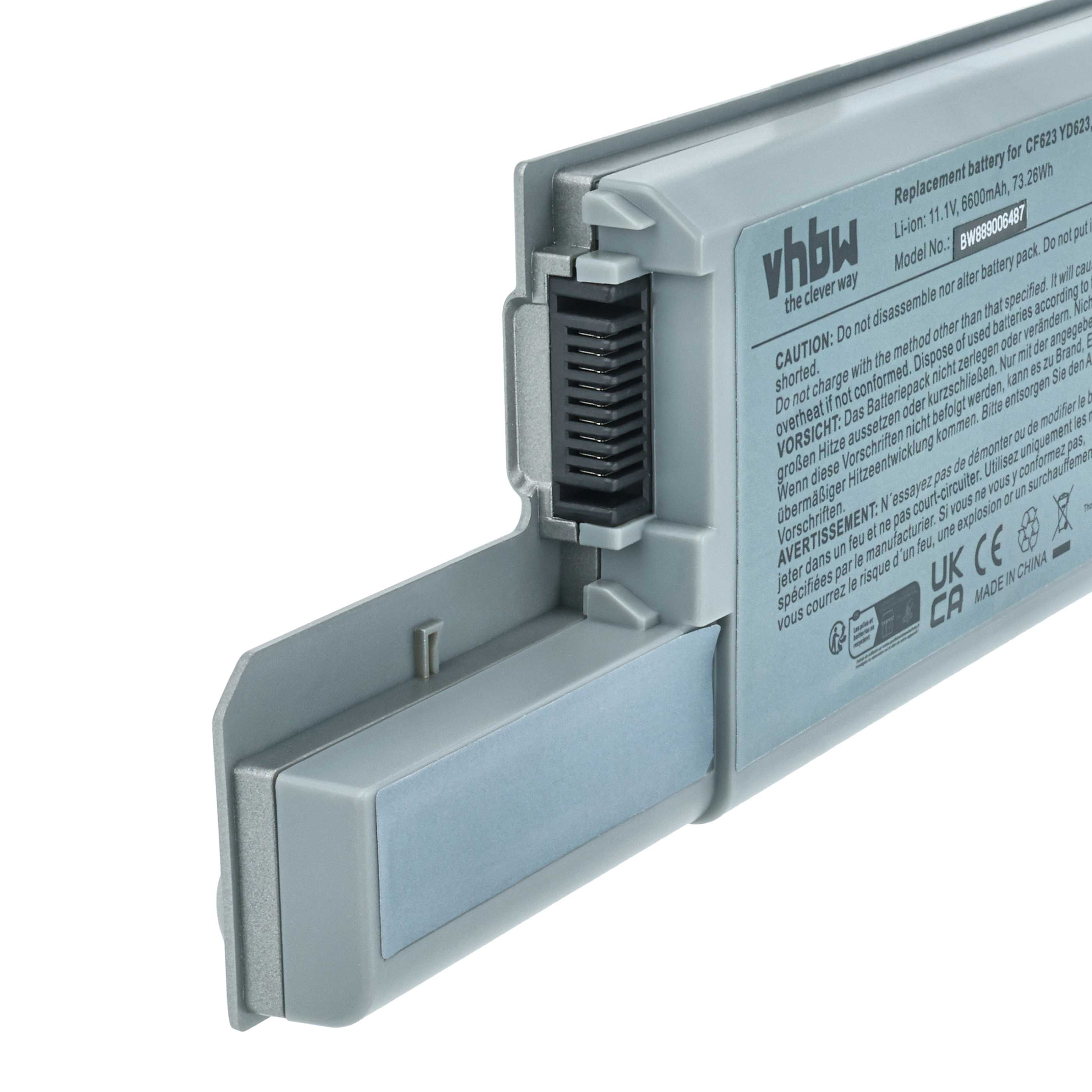 Akumulator do laptopa zamiennik Dell 312-0393, 312-0394, 312-0401, 312-0402 - 6600 mAh 11,1 V Li-Ion