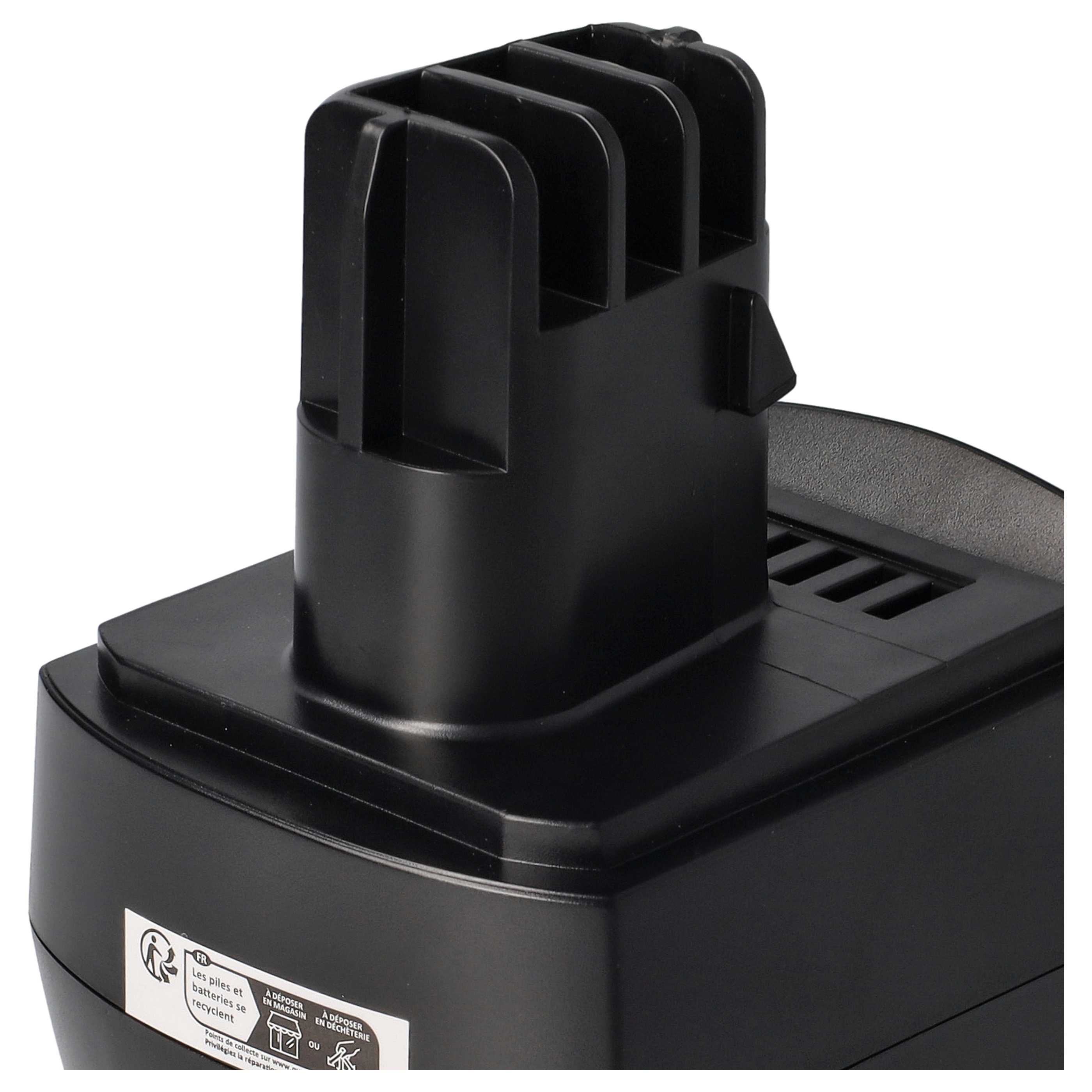Akku 9,6V als Ersatz für Metabo 6.31746, 6.25471.00, 6.31728, 6.2547, 6.25471, 6.25470.00 - 1,5Ah, NiMH