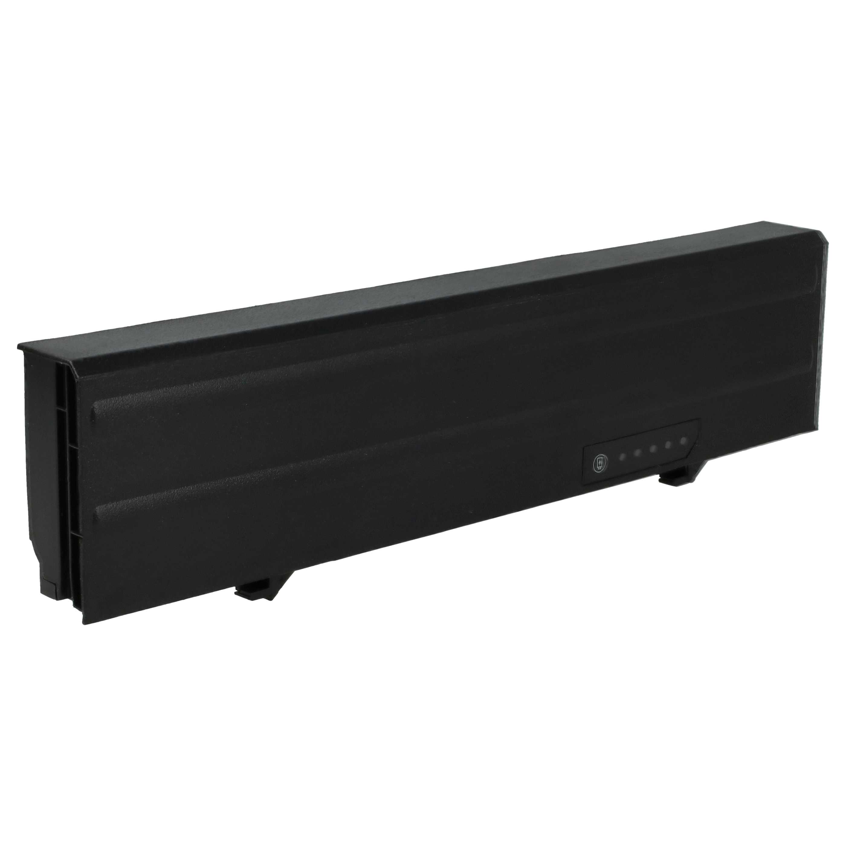 Batteria sostituisce Dell 312-0762, 312-0769, 451-10616 per notebook - 4400mAh 11,1V Li-Ion argento grigio