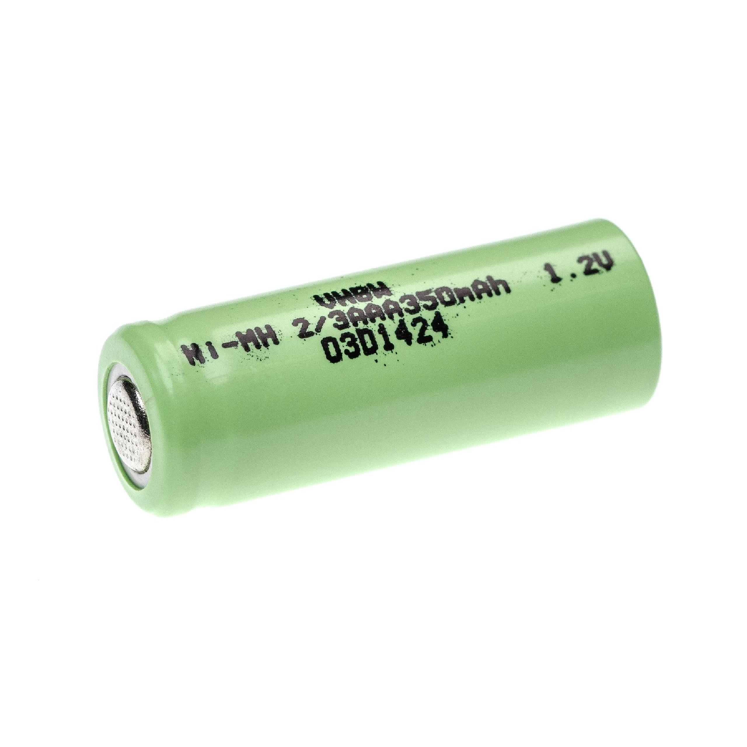 Raw Battery Cell H4002 for Rechargeable Batteries - 350mAh 1.2V NiMH