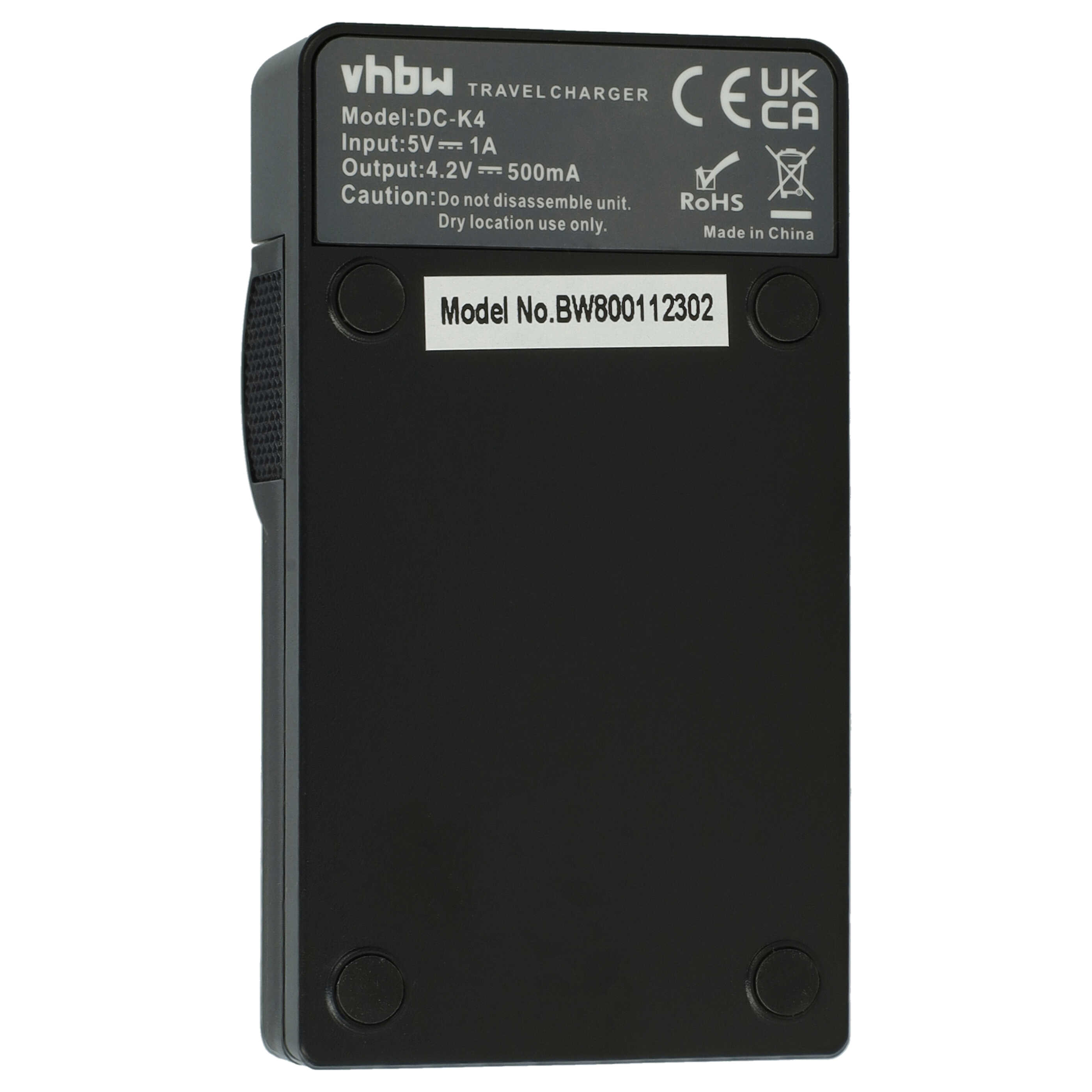 Battery Charger suitable for Coolpix P1 Camera etc. - 0.5 A, 4.2 V