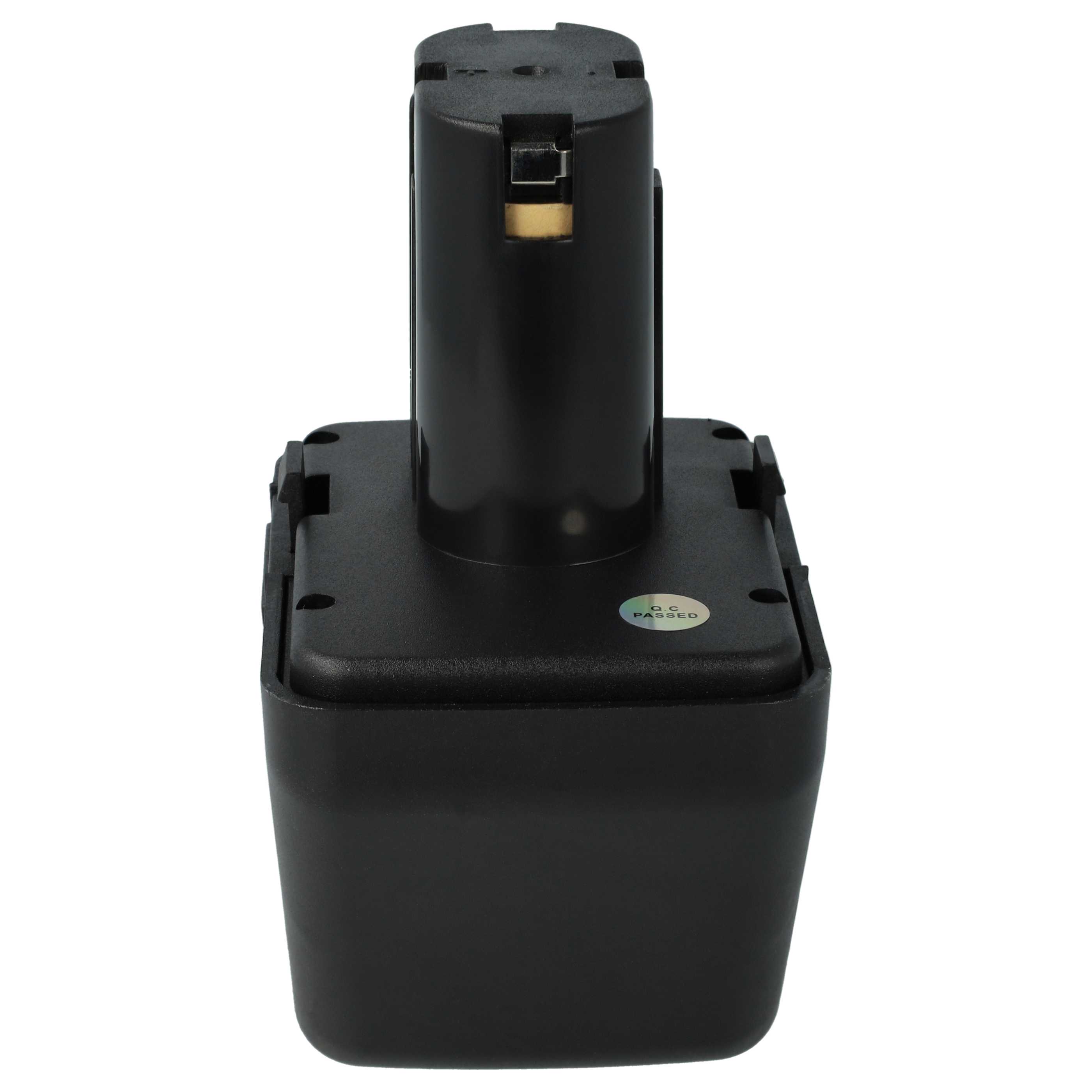 2x Battery replaces Gesipa CPT12/2 EHD Blind Rivet Gun - 2500 mAh, 12 V, NiMH