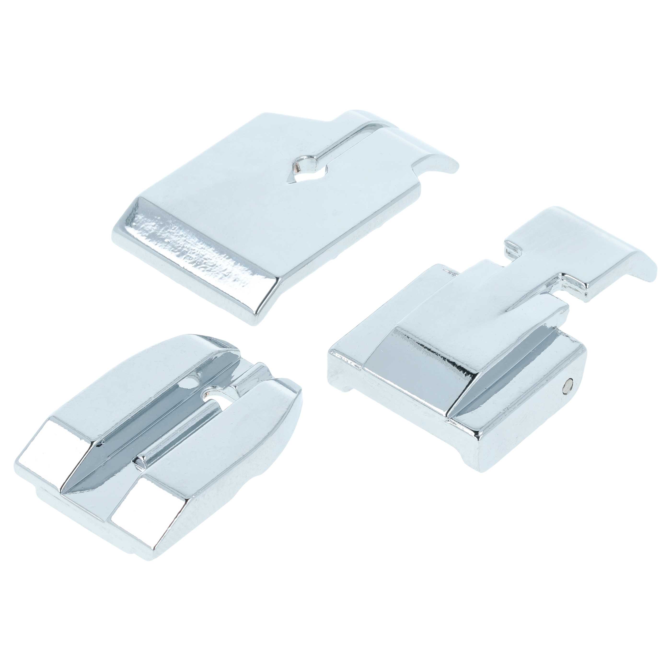 Set de 11x prensatelas con eje de pie bajo para máquinas de coser - Incl. caja de plástico