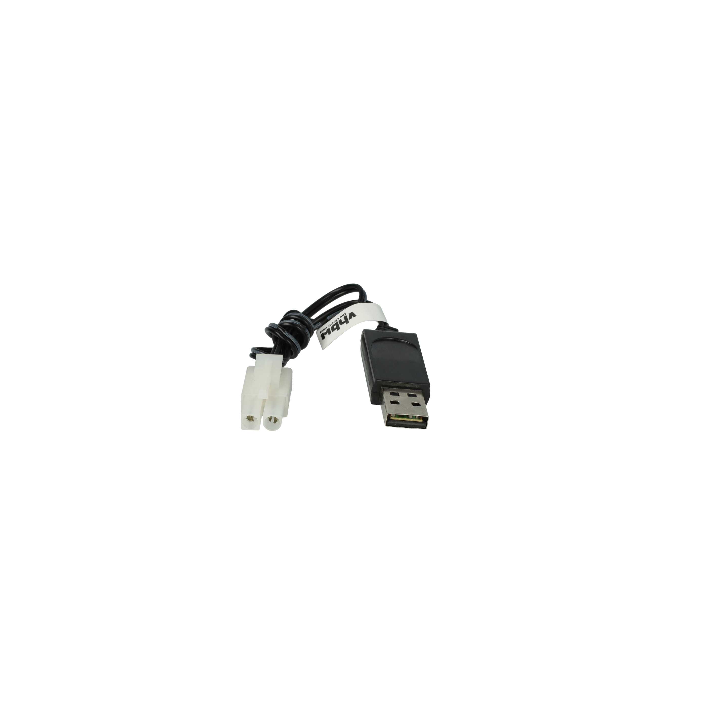 USB Charging Cable suitable for RC Batteries with Tamiya Connector, RC Model Making Battery Packs - 60 cm 9.6 
