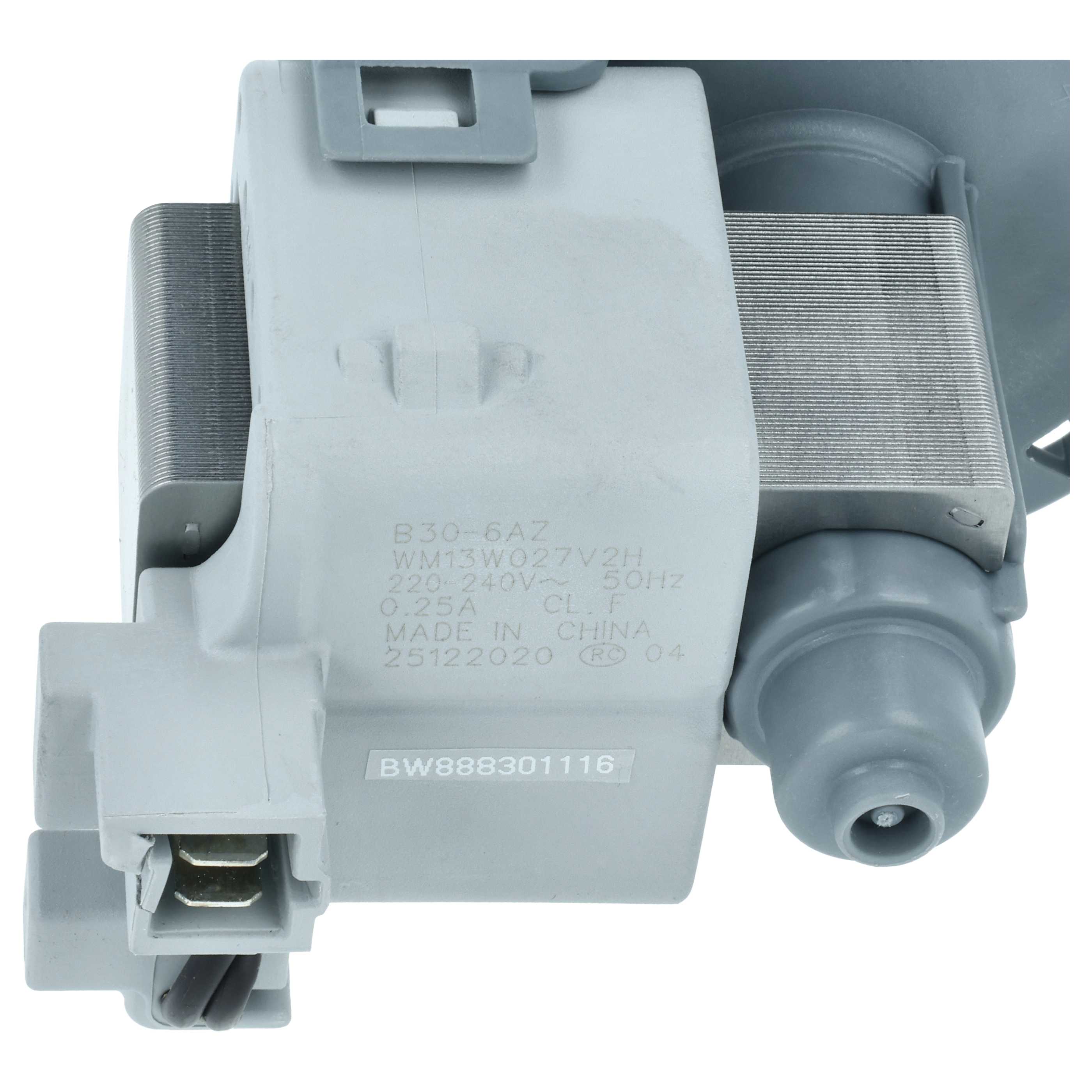 Pompa di scarico sostituisce B30-6AZ per lavastoviglie per es. Beko, Bauknecht, Whirlpool
