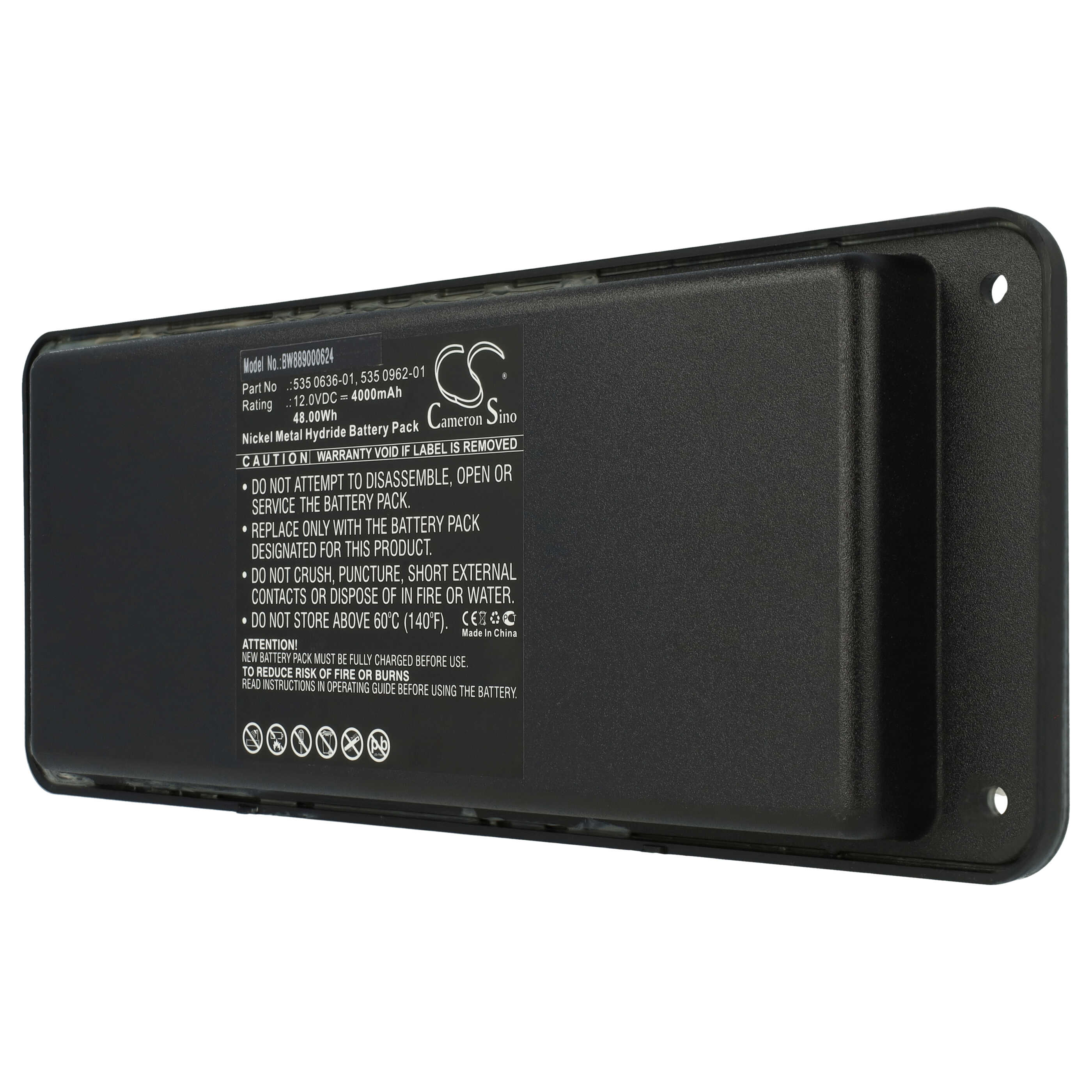 Lawnmower Battery Replacement for Husqvarna 535 0636-01, 535 0962-01 - 4000mAh 12V NiMH
