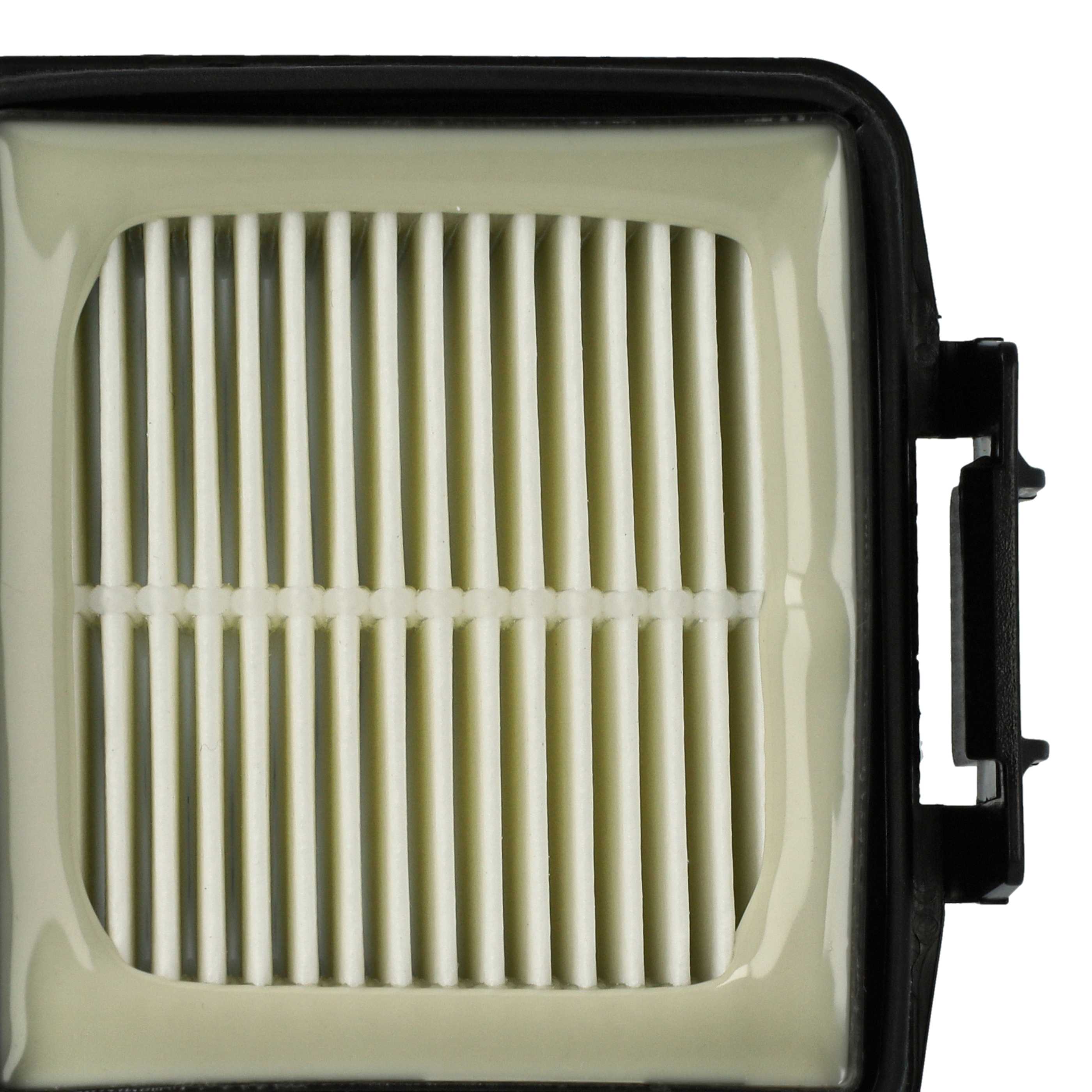 3x Filtro reemplaza Kärcher 2.863-240.0 para aspiradora filtro Hepa - negro / blanco