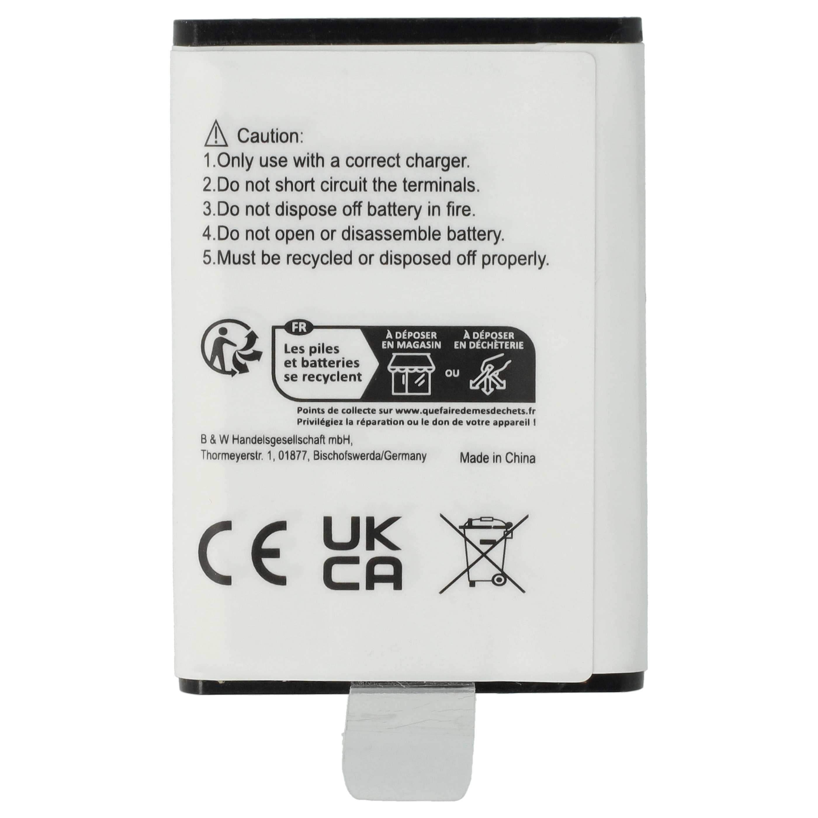 Radio 5x Battery replaces Baofeng BL-3 - 1500 mAh 3.7 V Li-Ion