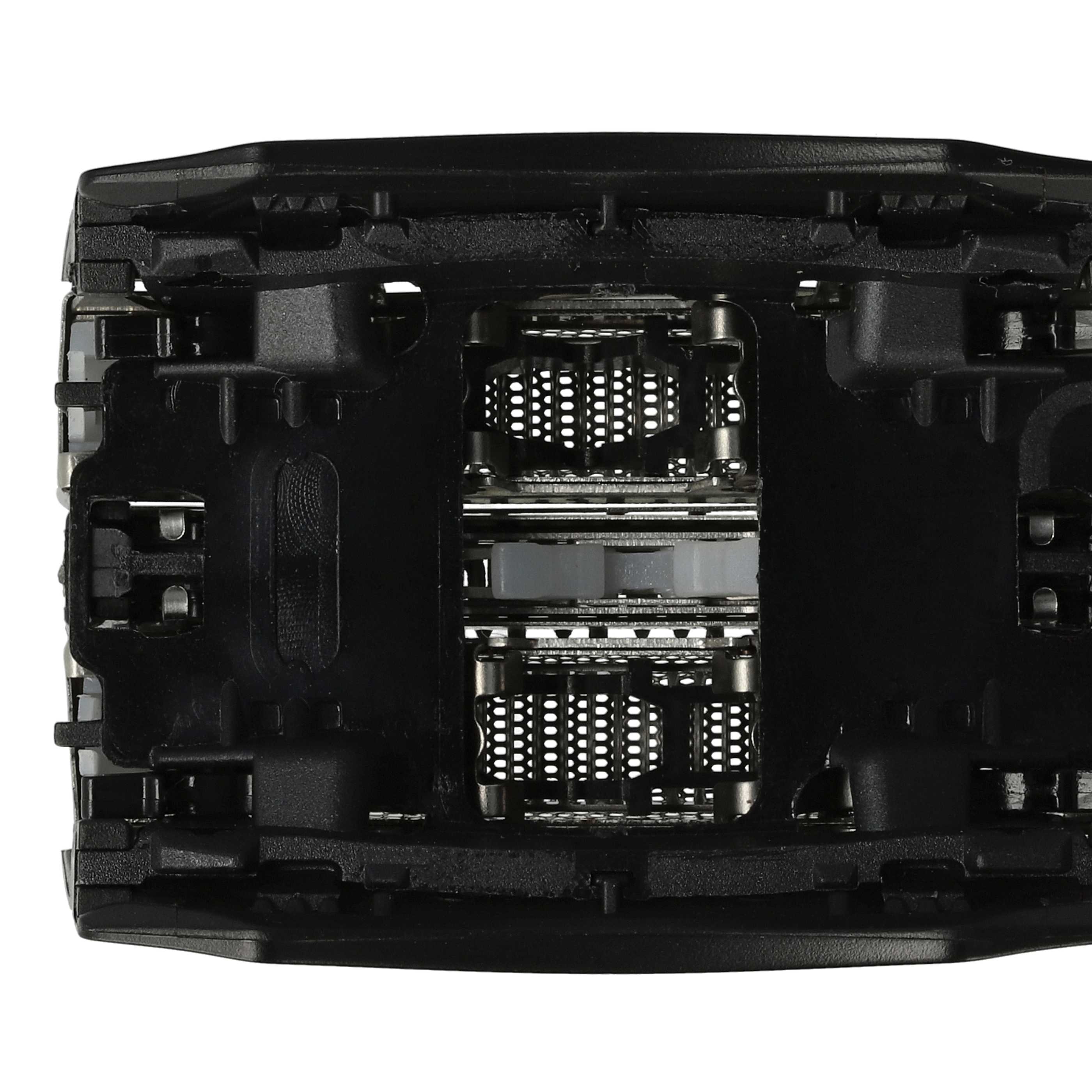 3x Shaving Heads replaces Braun 70B, 70S for Braun Electric Razor, black