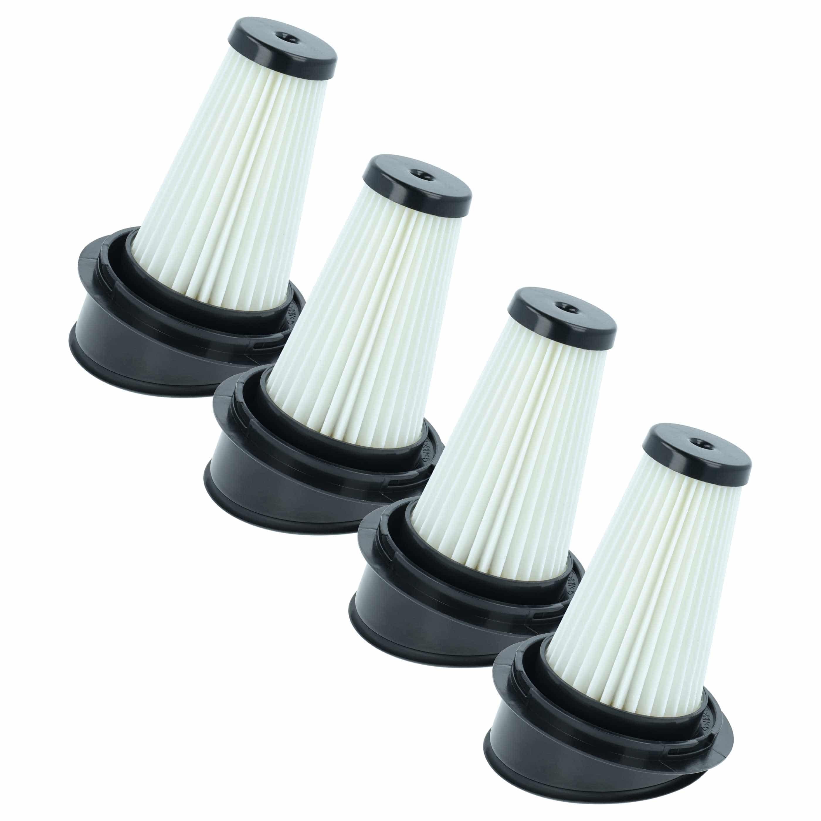 4x Filter replaces Arcelik C00884722, 9178013673 for Grundig Vacuum Cleaner, filter class H11