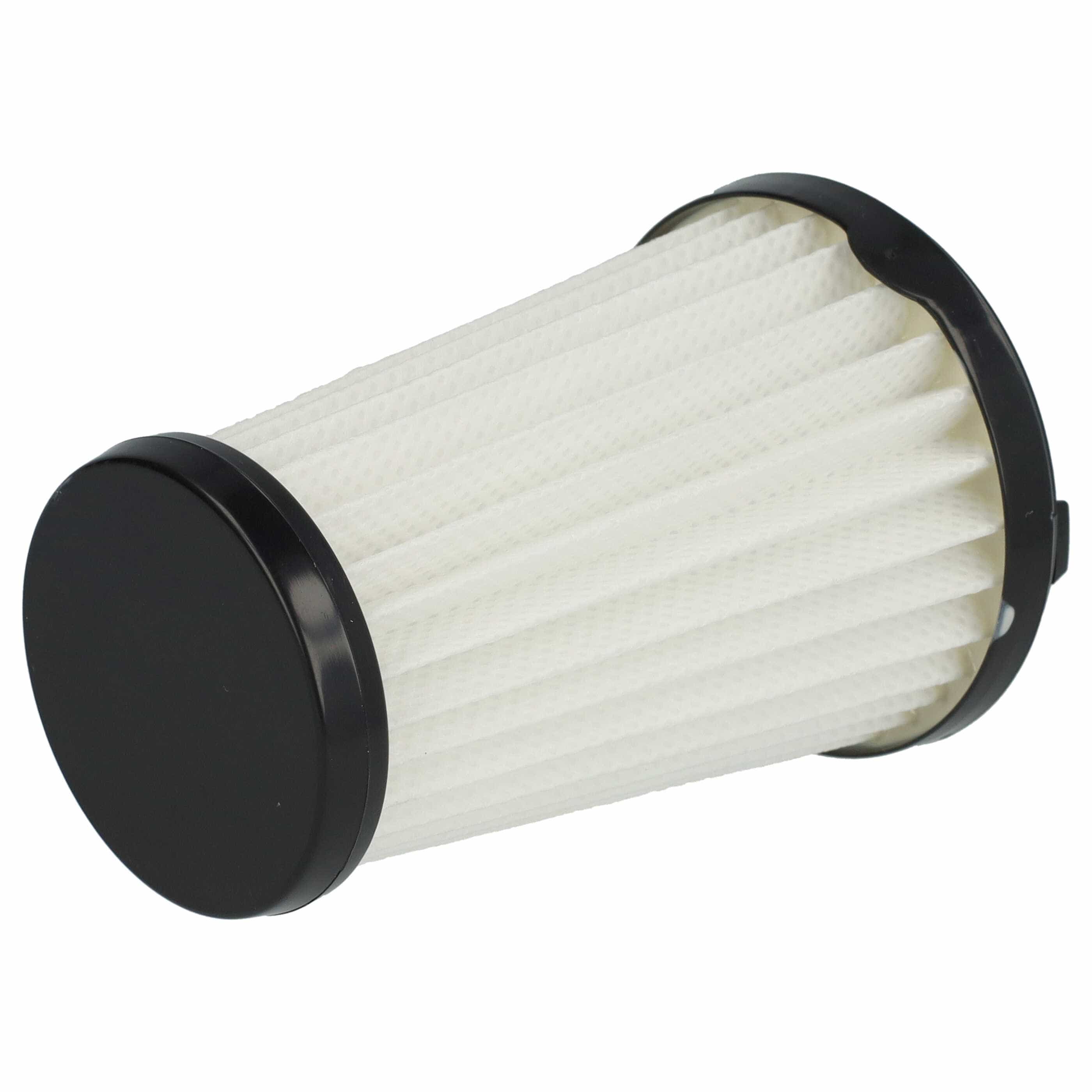 Filtro sostituisce AEG AEF150, 9001683755, 90094073100 per aspirapolvere - filtro a lamelle, nero / bianco