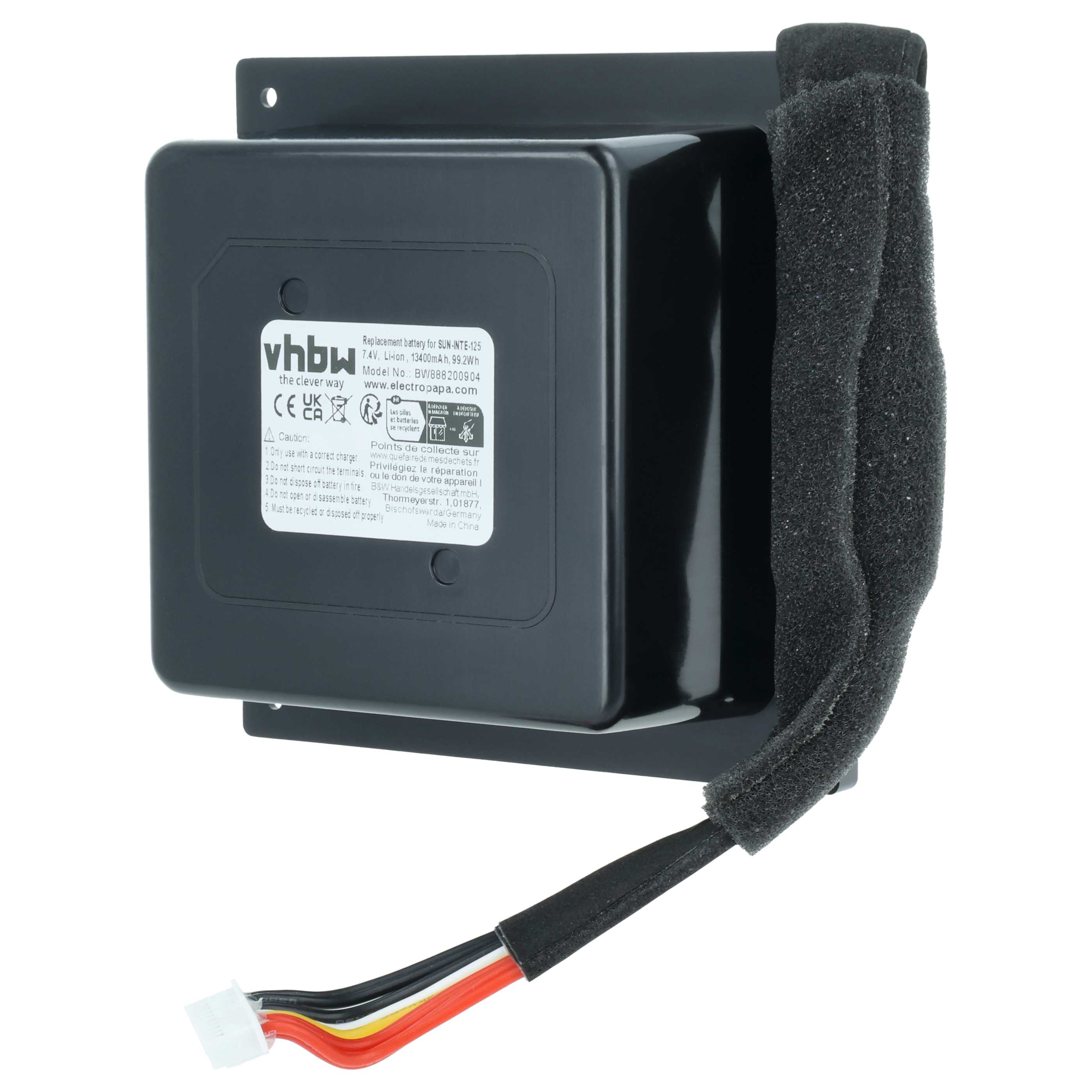 Akumulator do głośnika zamiennik JBL 2INR19/66/4, GSP-2S4P-PB350B, GSP-ICR2S4P-PB350A - Li-Ion 13400mAh