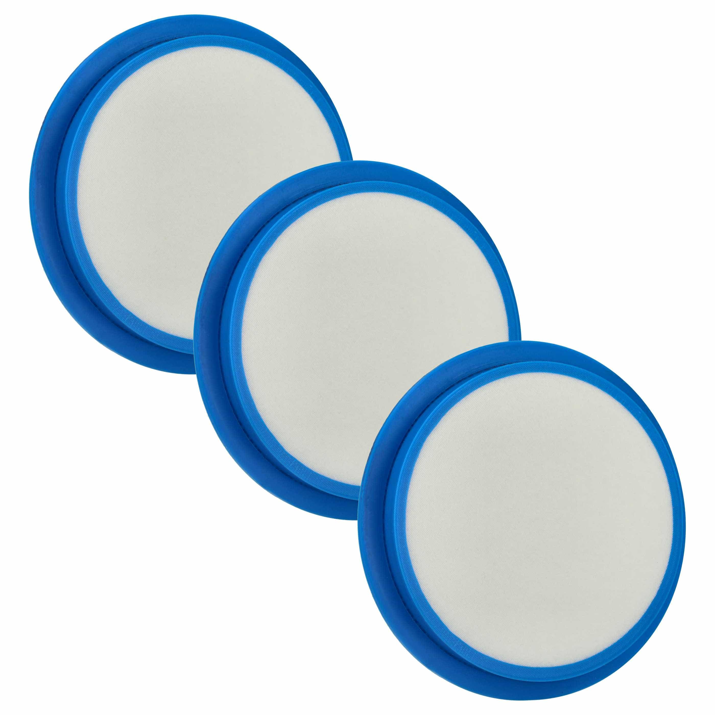 3x Filtre remplace Dyson 919778-02, 913394-01, 913394-02 pour aspirateur - bague extérieure/filtre pré-moteur