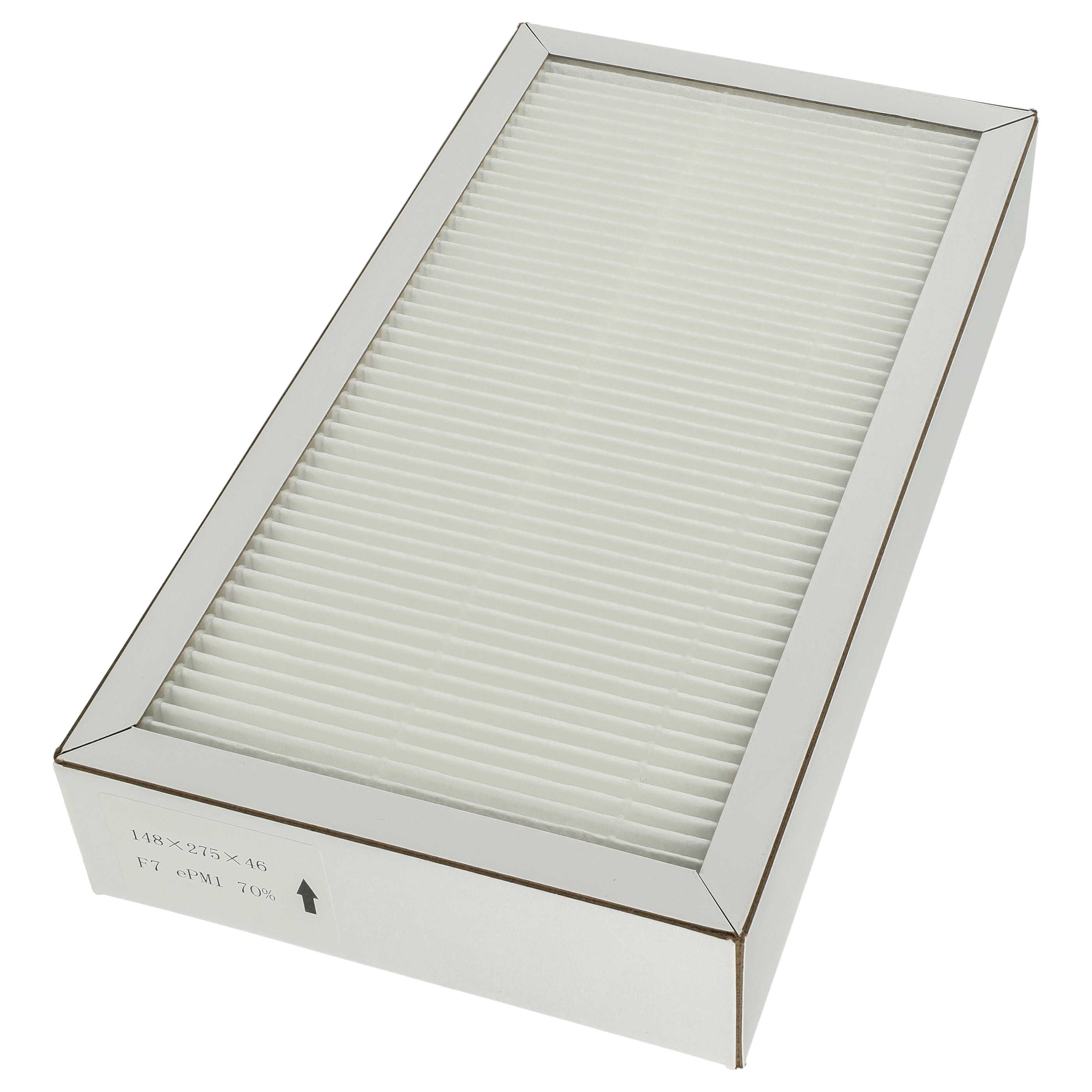 Filter als Ersatz für Pluggit APFG4F7-190 für Pluggit Lüfter - Filterklasse F7, weiß