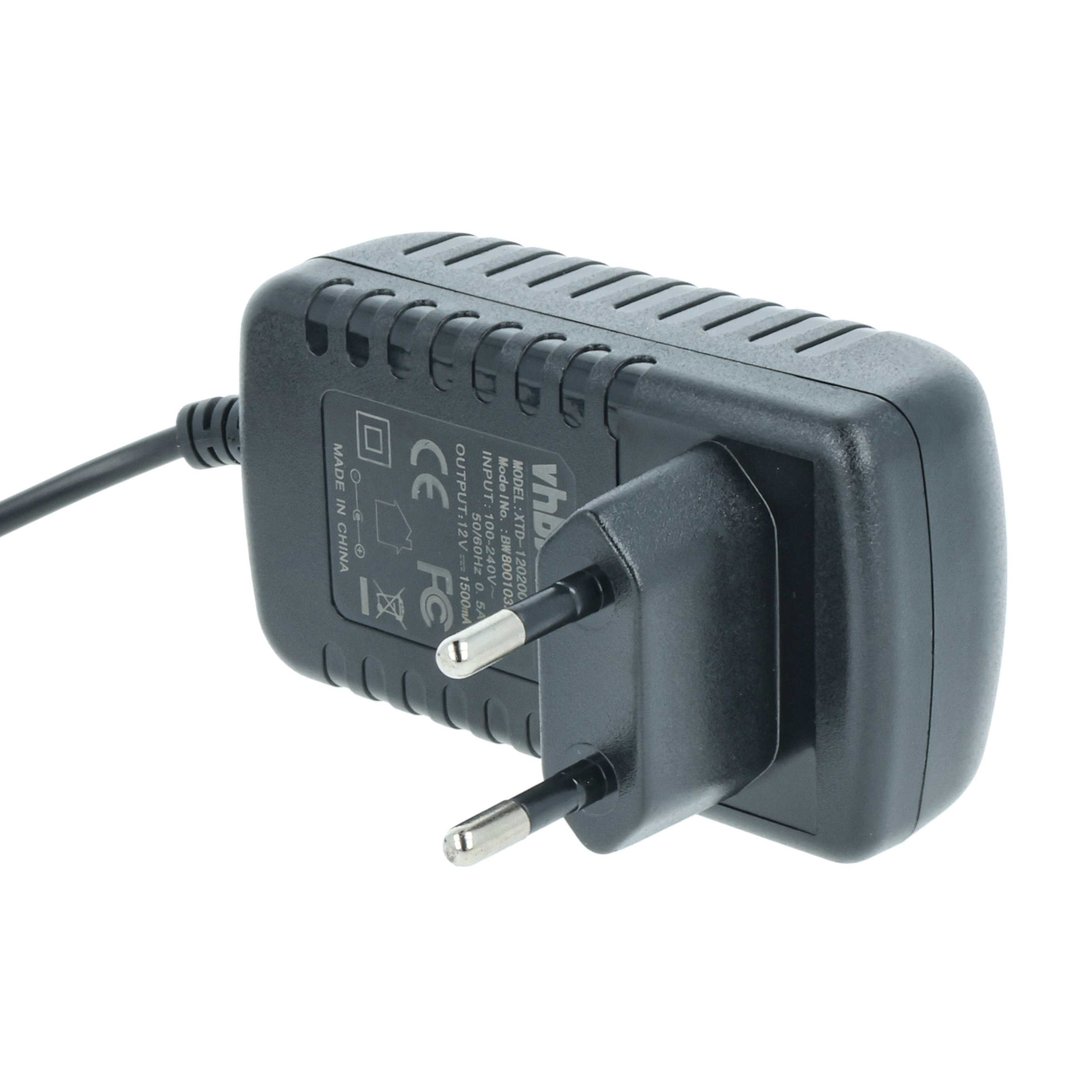 Mains Power Adapter replaces Acer PSA18R-120P Tablet etc. - 125 cm