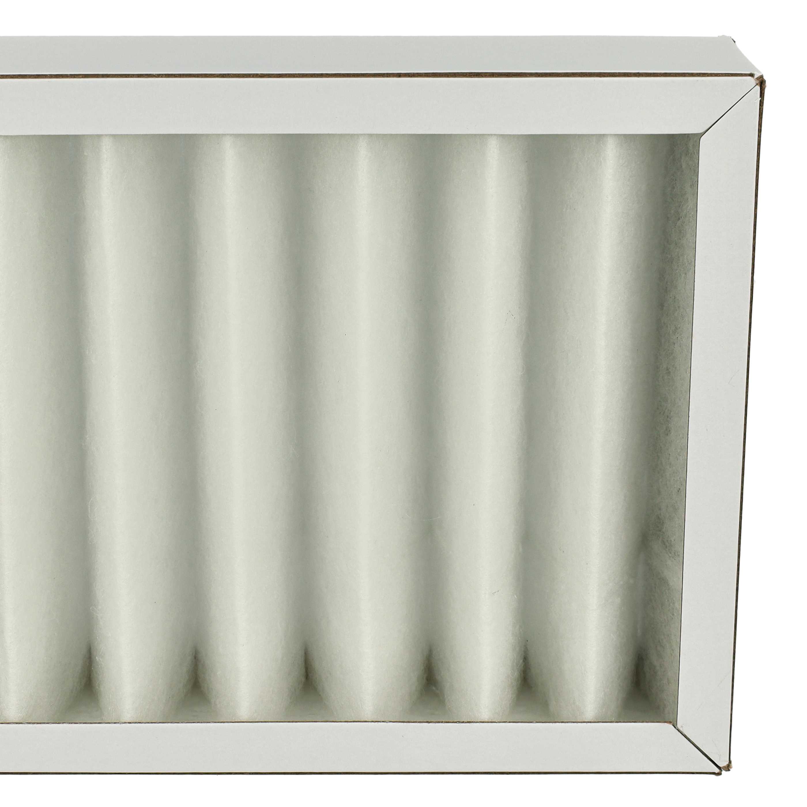 2x Filter als Ersatz für Pluggit APFG4F7-180 für Pluggit Lüfter - Filterklasse G4, weiß