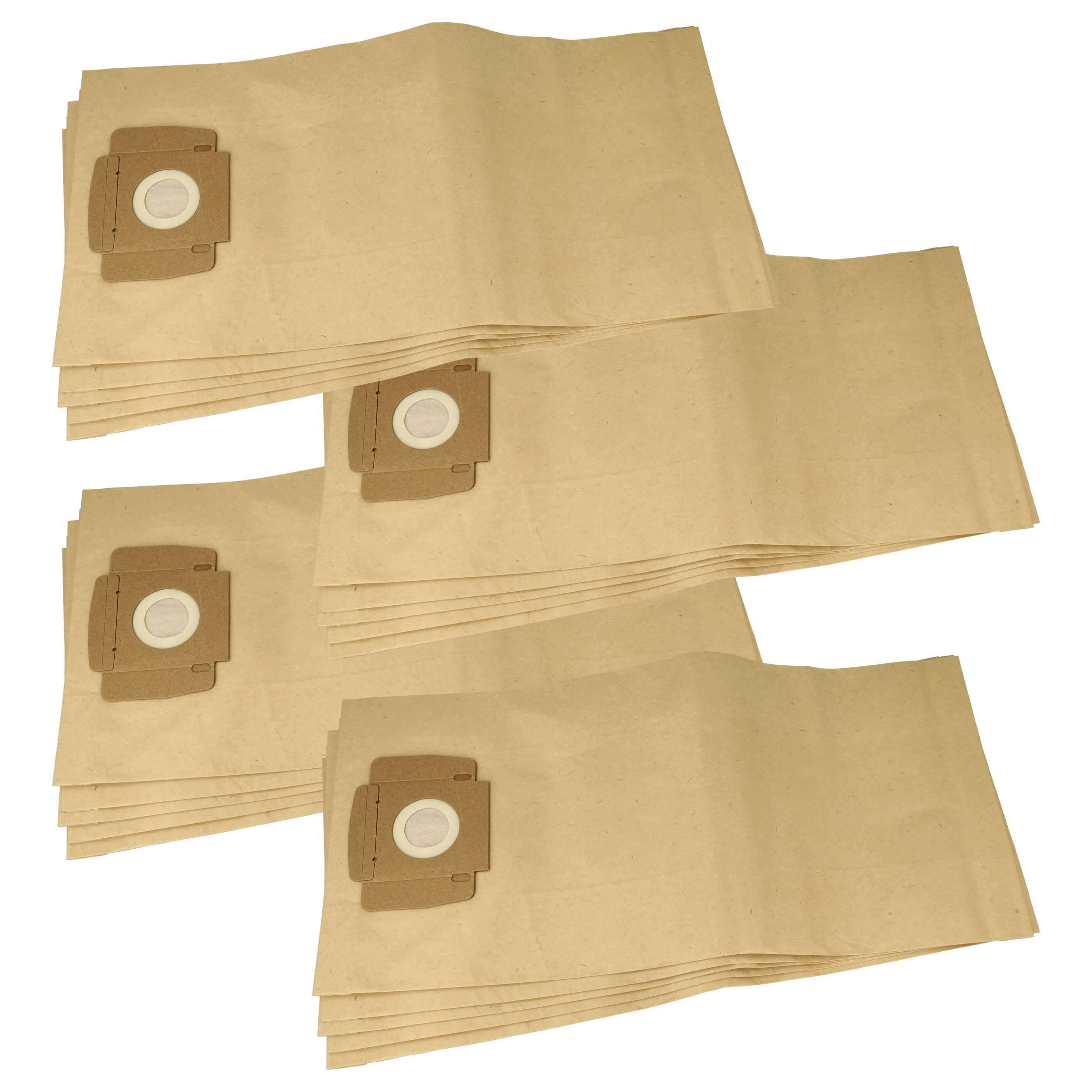 20x Sac remplace Taski 7524289 pour aspirateur Taski - papier filtre