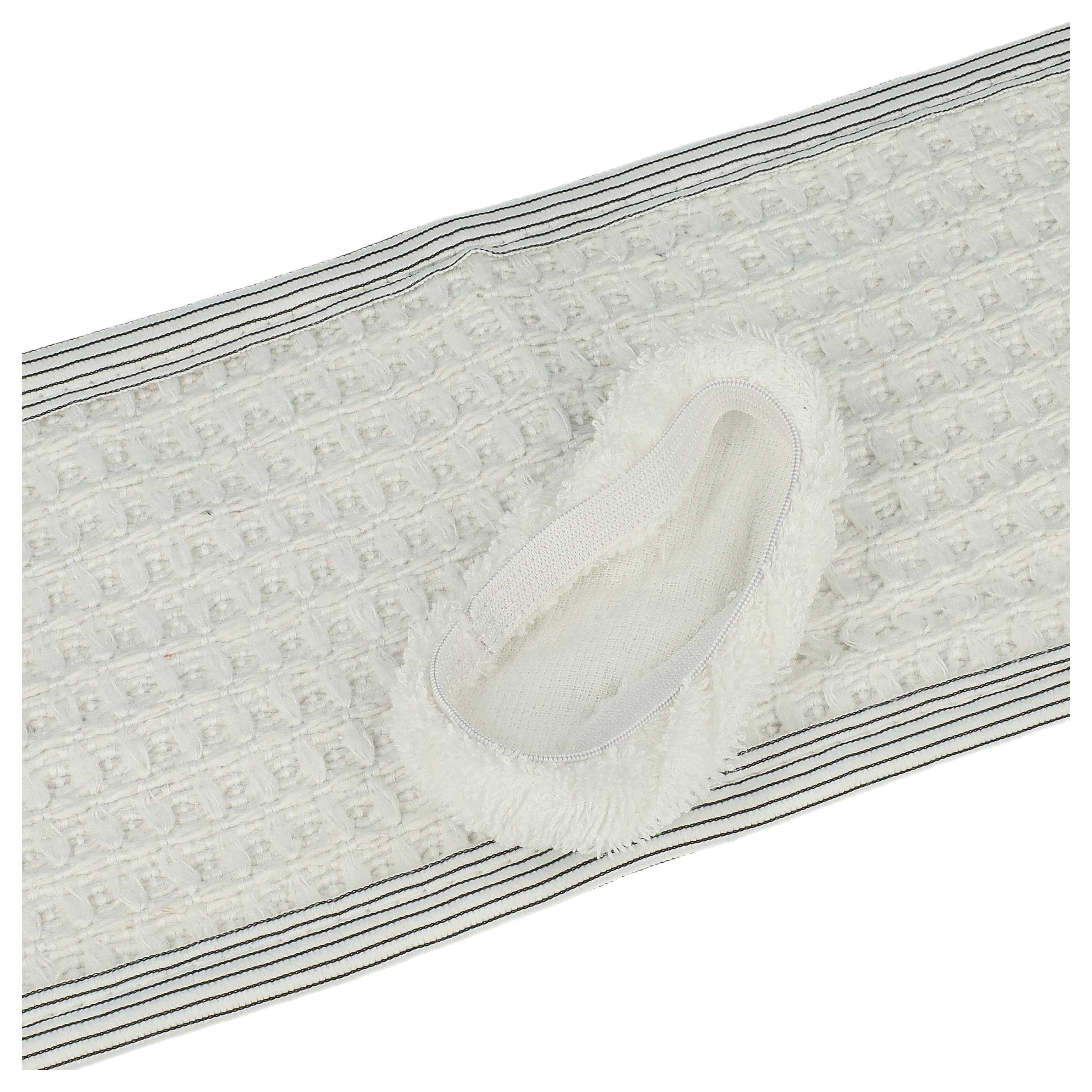 6x Wischbezug als Ersatz für Dirt Devil 0380005 für Dirt Devil Dampfreiniger 
