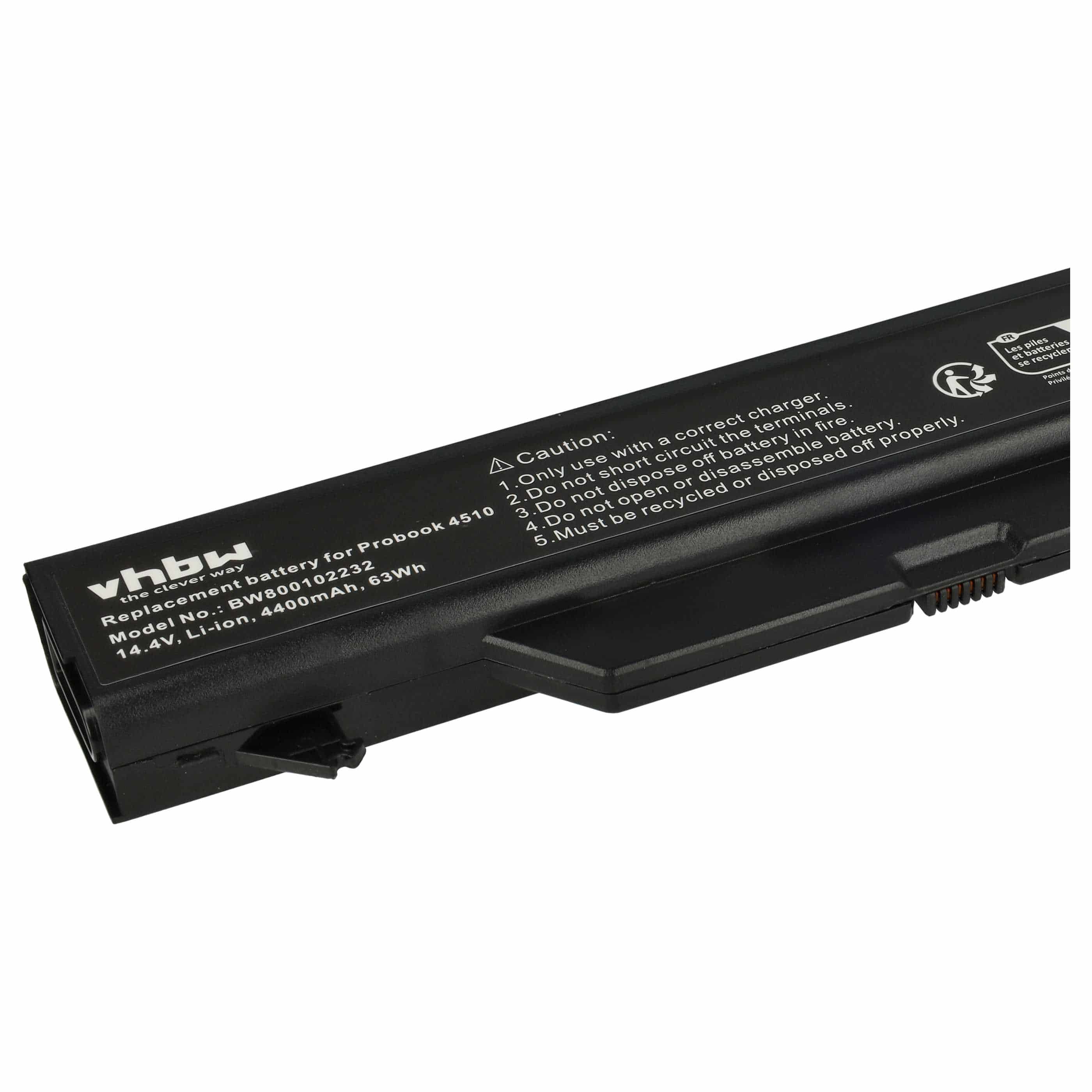 Akumulator do laptopa zamiennik HP HSTNN-I60C-5, 513130-321, 535808-001 - 4400 mAh 14,4 V Li-Ion, czarny