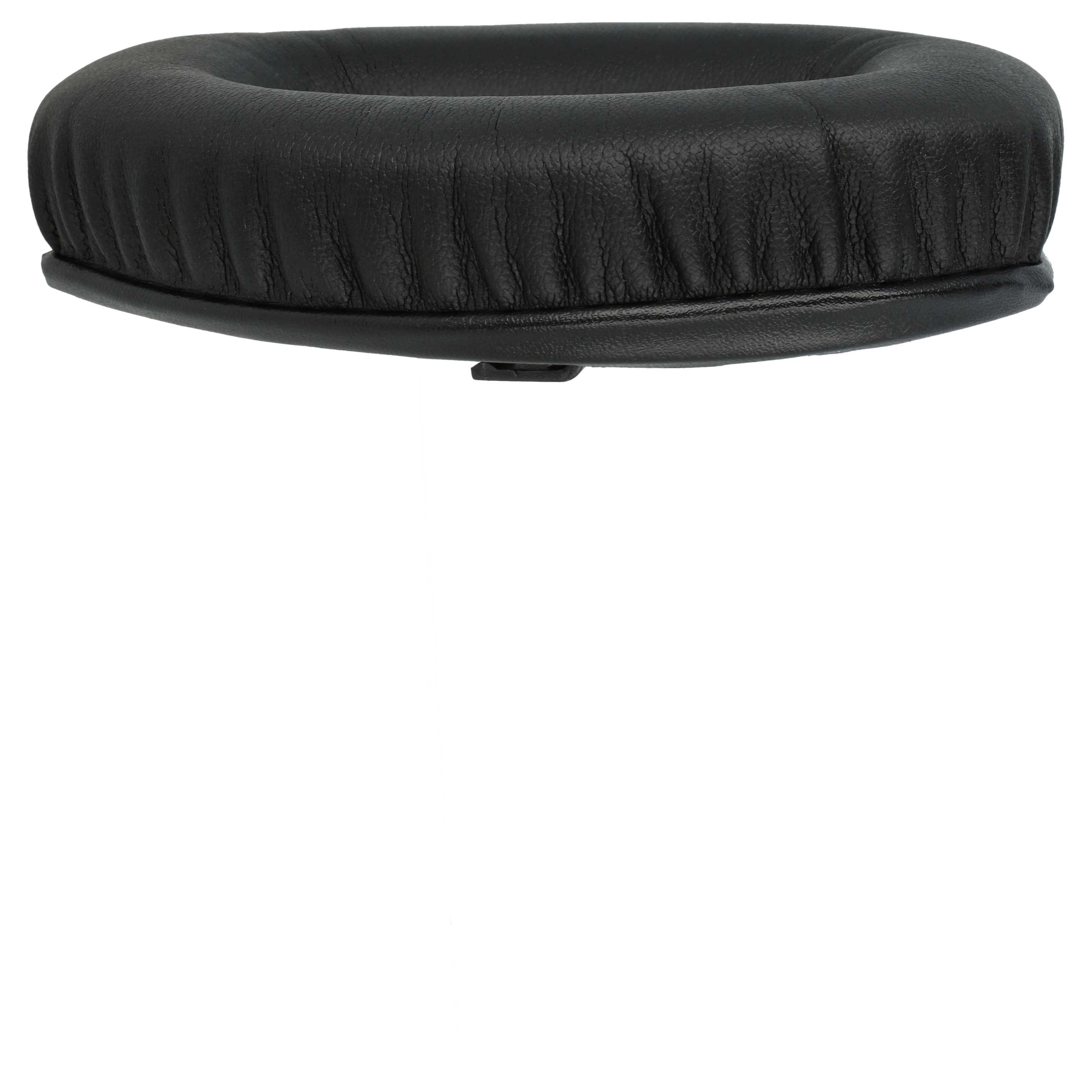 2x Poduszki do słuchawek zam. Sennheiser 562591, 562592, 562593, 10,7 x 8,7 cm, czarne