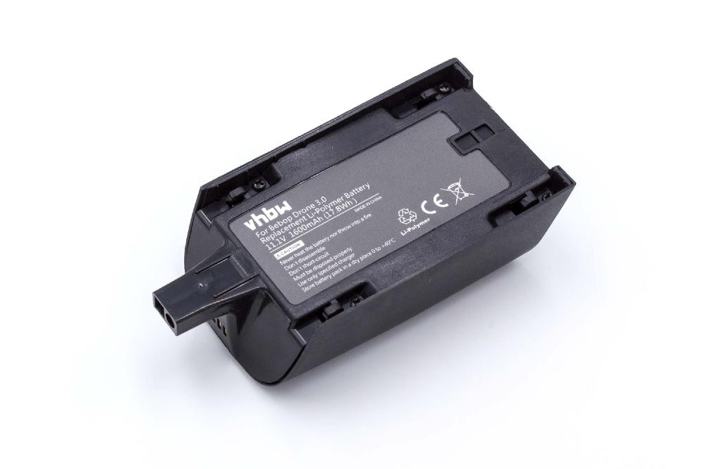 Drone Battery Replacement for Parrot PF070083 - 1600mAh 11.1V Li-polymer