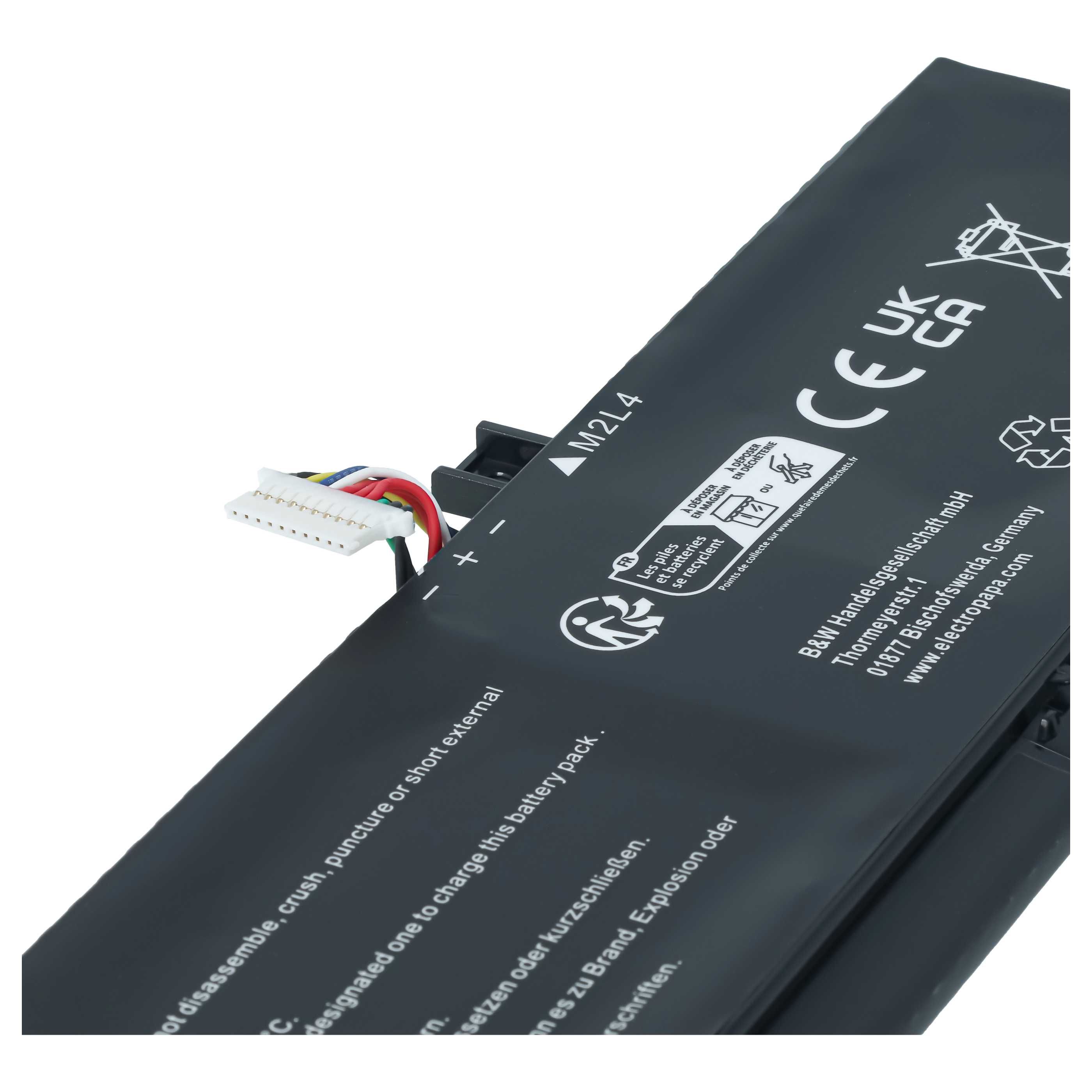 Notebook Battery replaces HP SC04XL, SC04063XL, M08254-1C1, HSTNN-IB9R - 3500 mAh 15.4 V Li-polymer