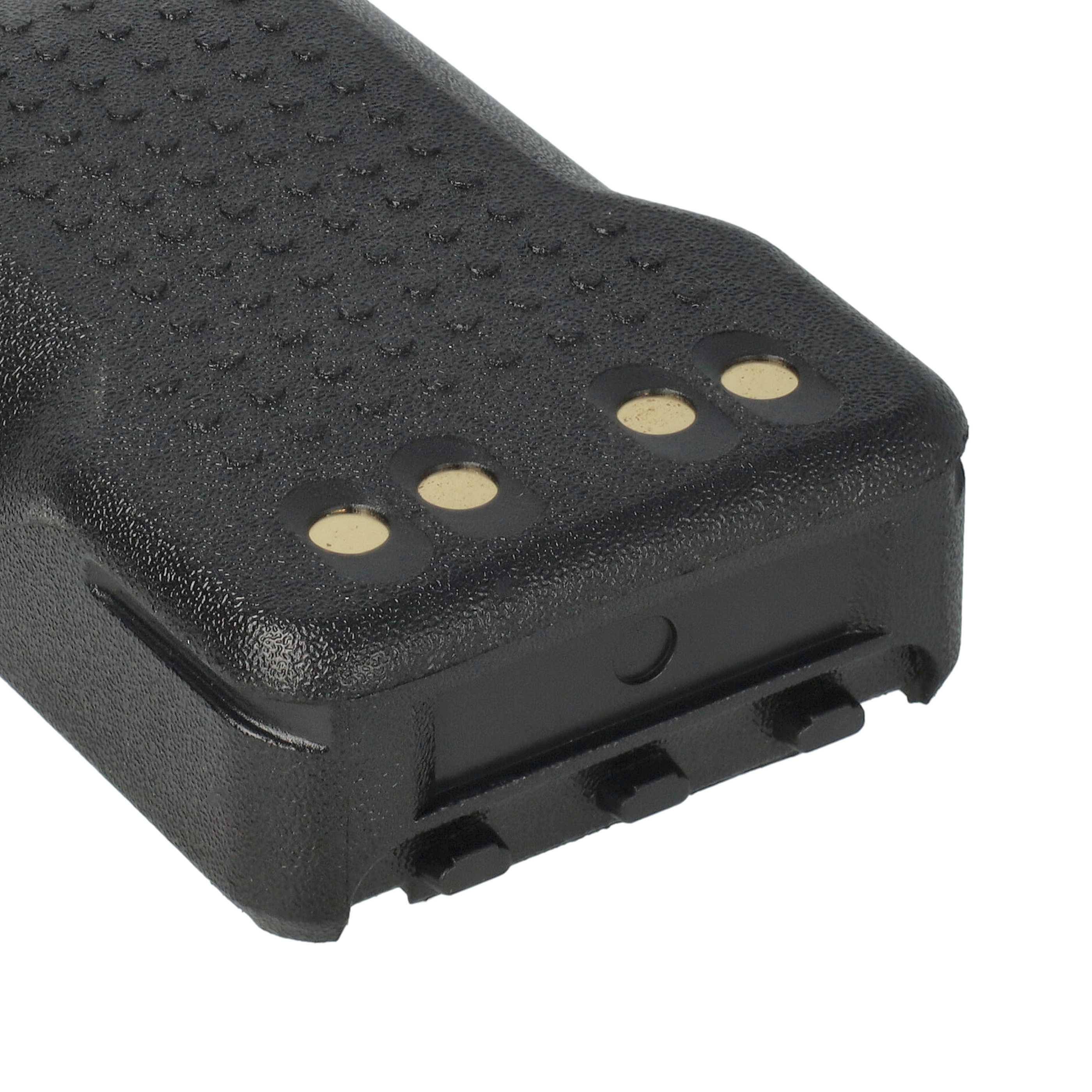 Radio 10x Battery replaces Motorola PMNN4511A, PMNN4440, PMNN4502A, PMNN4440AR - 2600 mAh 7.4 V Li-Ion