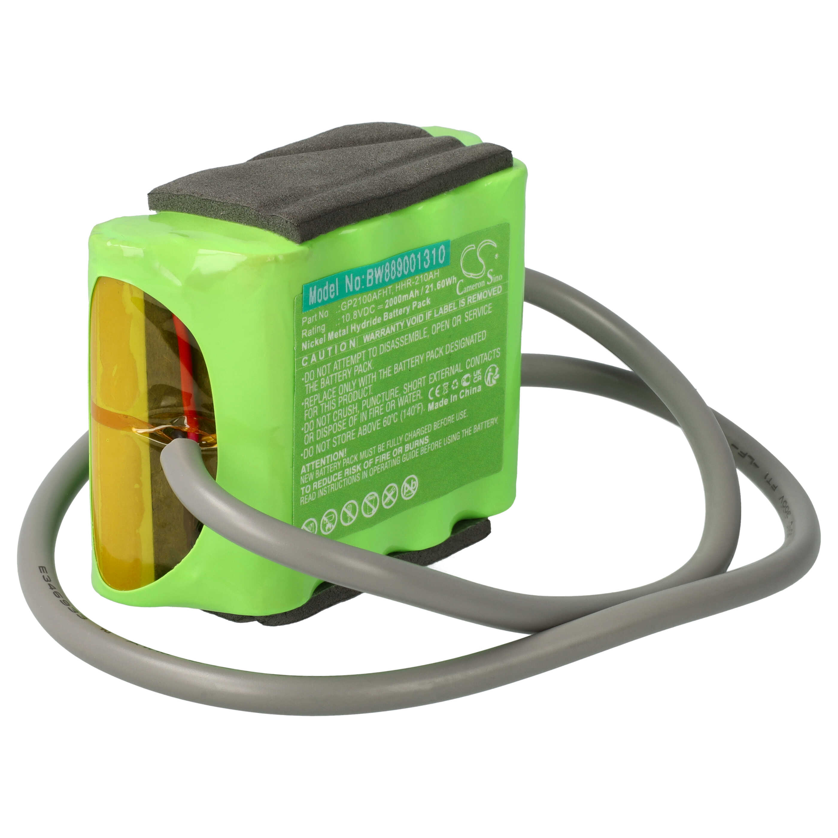 Roller Blind Battery replaces Velux GP210AFHT, GP2100AFHT, HHR-210AH, 865103, 832817 - 2000 mAh 10.8 V NiMH