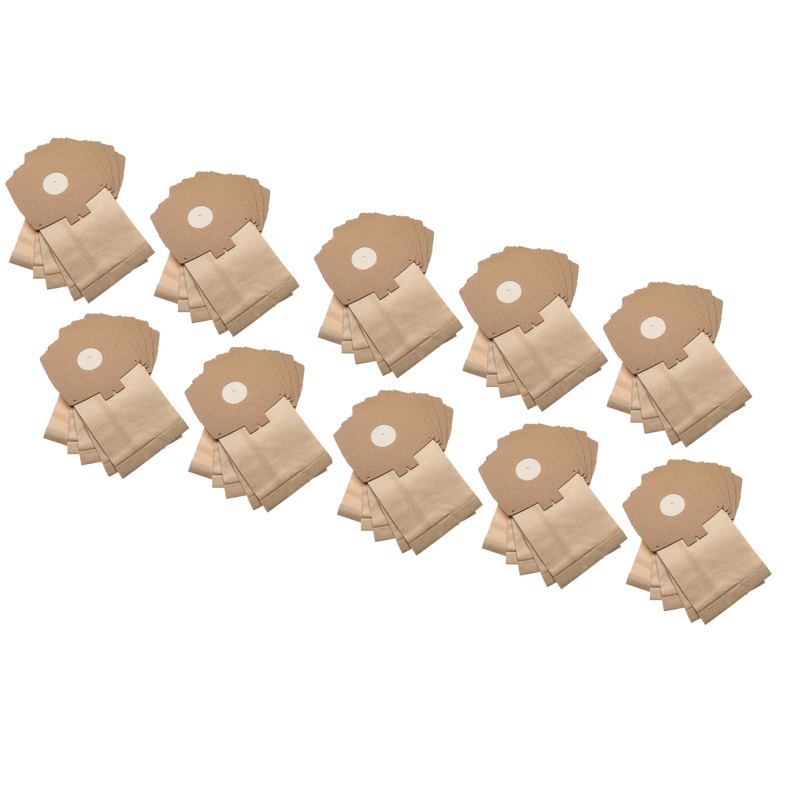 50x Sac remplace Electrolux E6N, E6 pour aspirateur Turbomatic - papier